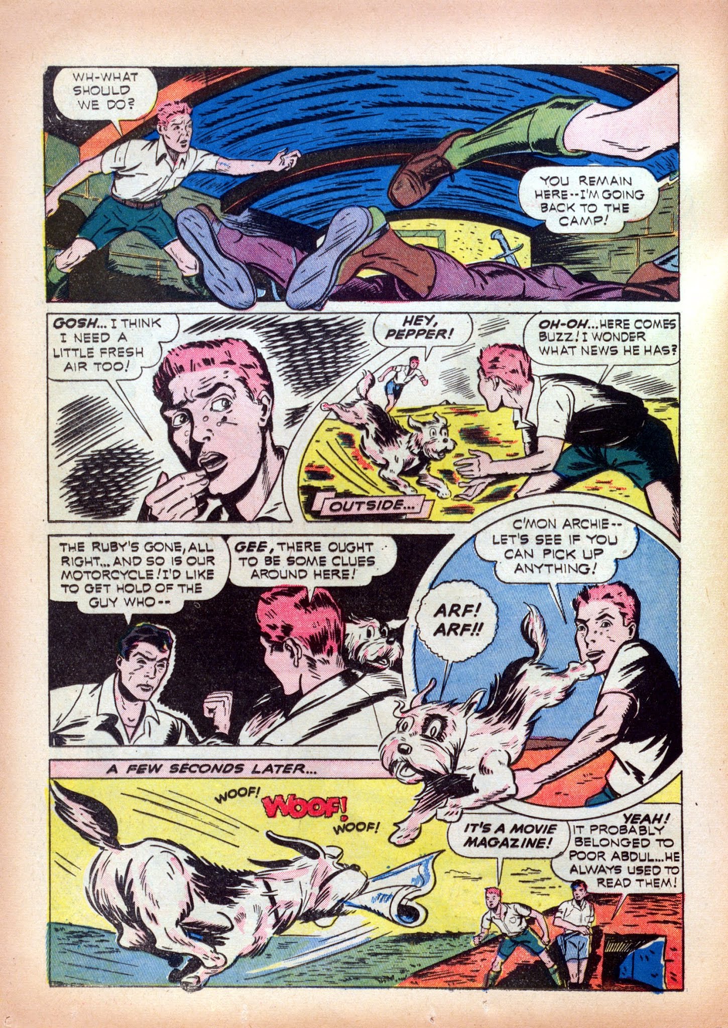 Read online Exciting Comics comic -  Issue #21 - 36