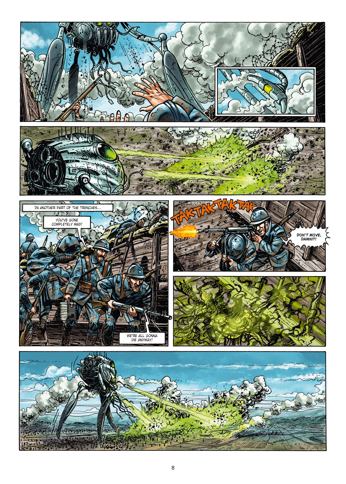 Read online War of the World War One Vol. 2: Martian Terror comic -  Issue # Full - 8