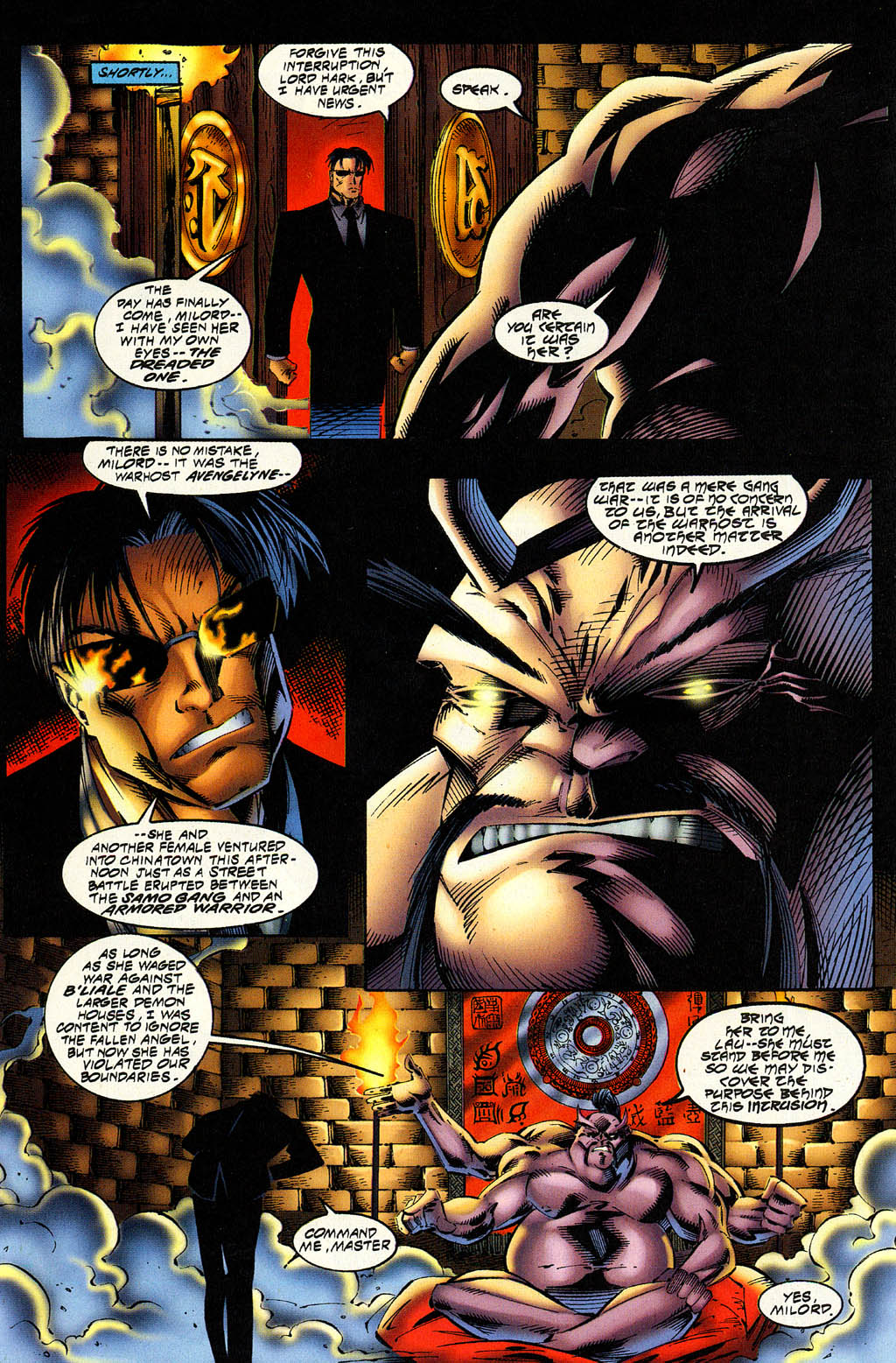Read online Avengelyne (1996) comic -  Issue #6 - 11