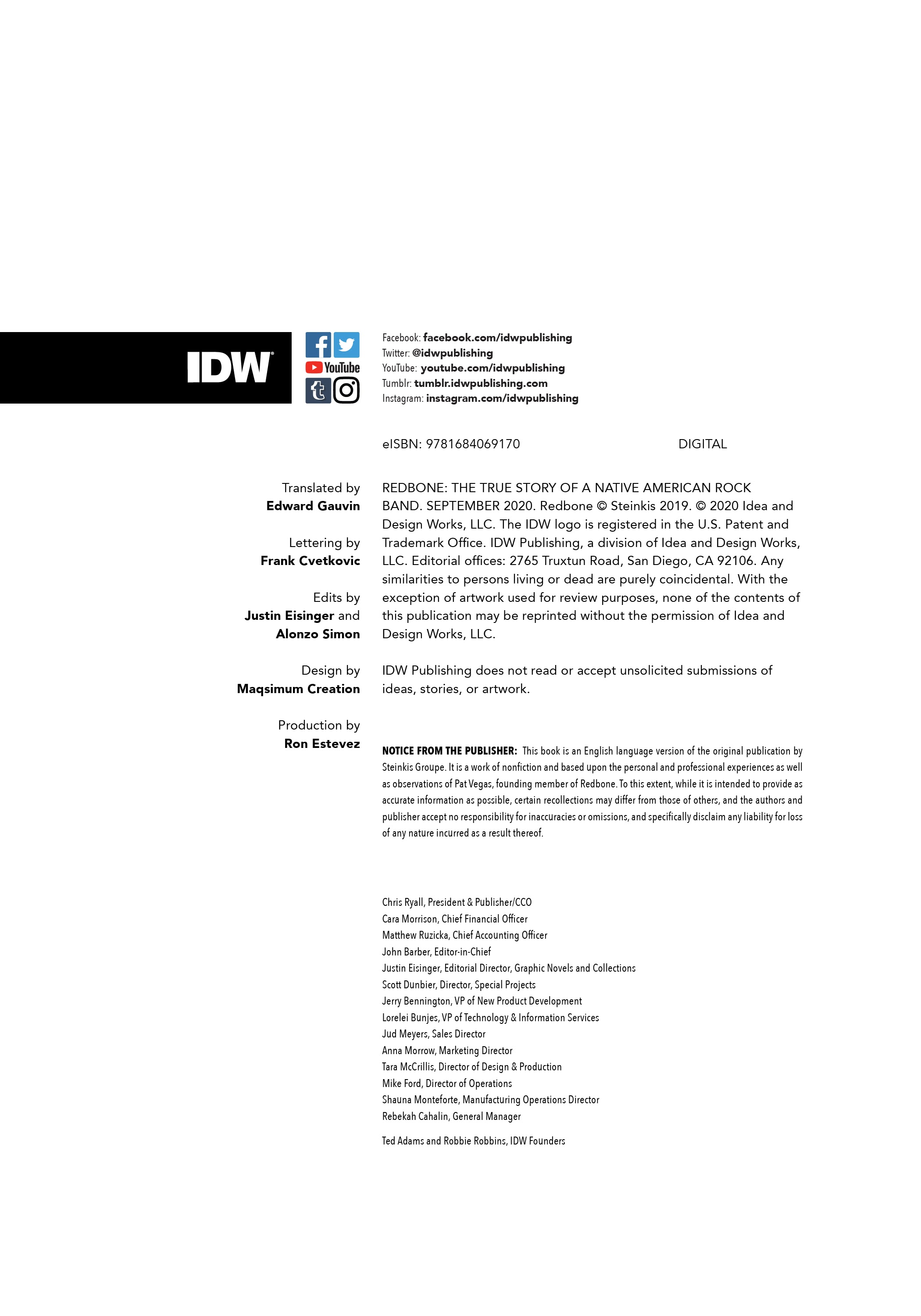 Read online Redbone: The True Story of A Native American Rock Band comic -  Issue # TPB - 4