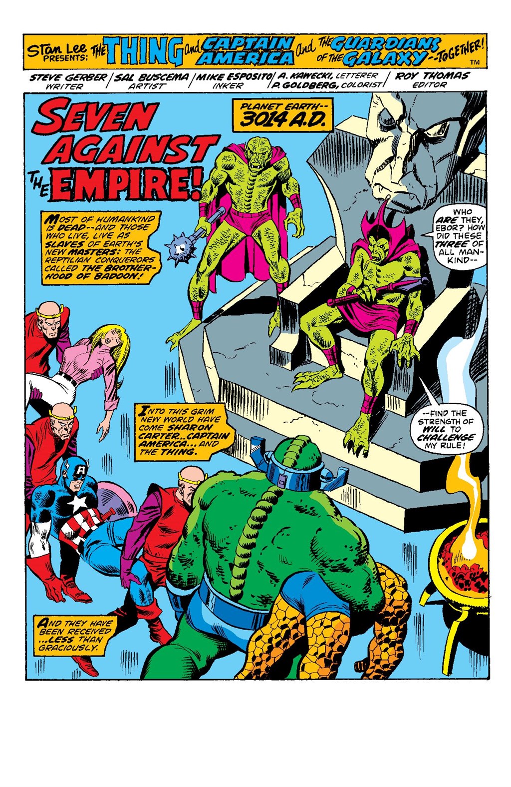 Read online Guardians of the Galaxy Epic Collection: Earth Shall Overcome comic -  Issue # TPB (Part 1) - 46