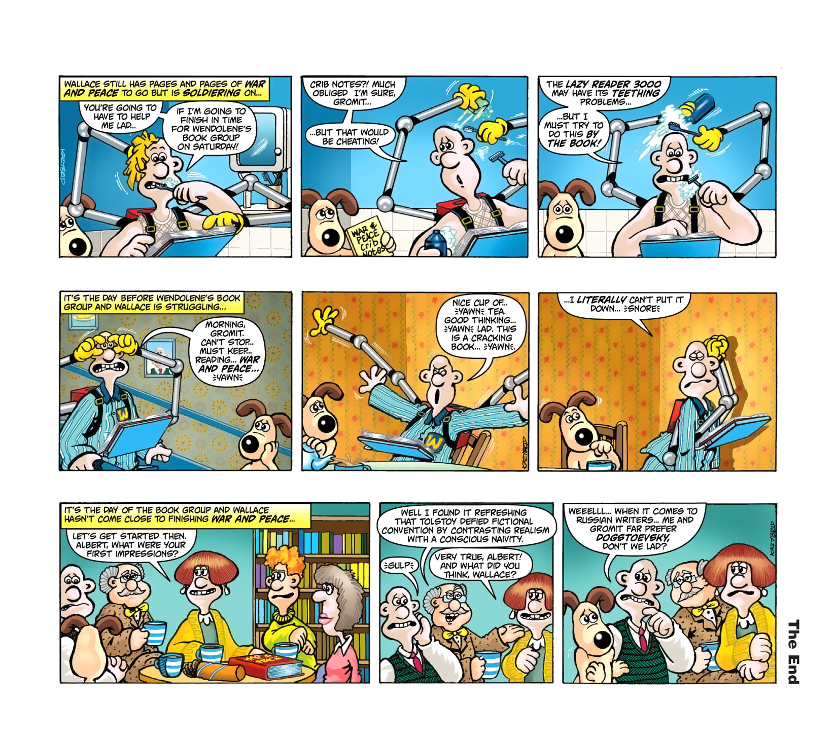 Read online Wallace & Gromit Dailies comic -  Issue #7 - 15