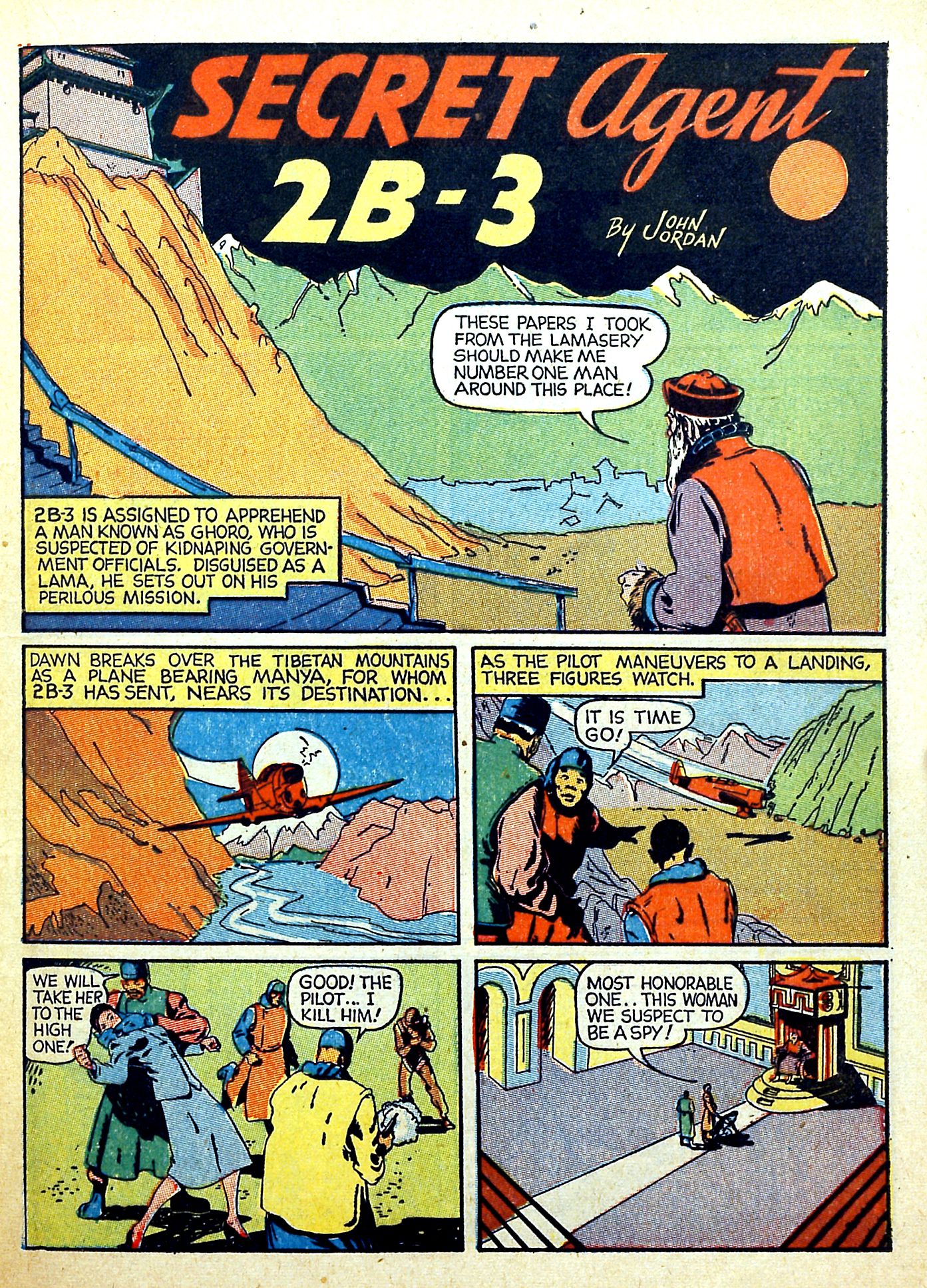 Read online Captain Flight Comics comic -  Issue #3 - 31