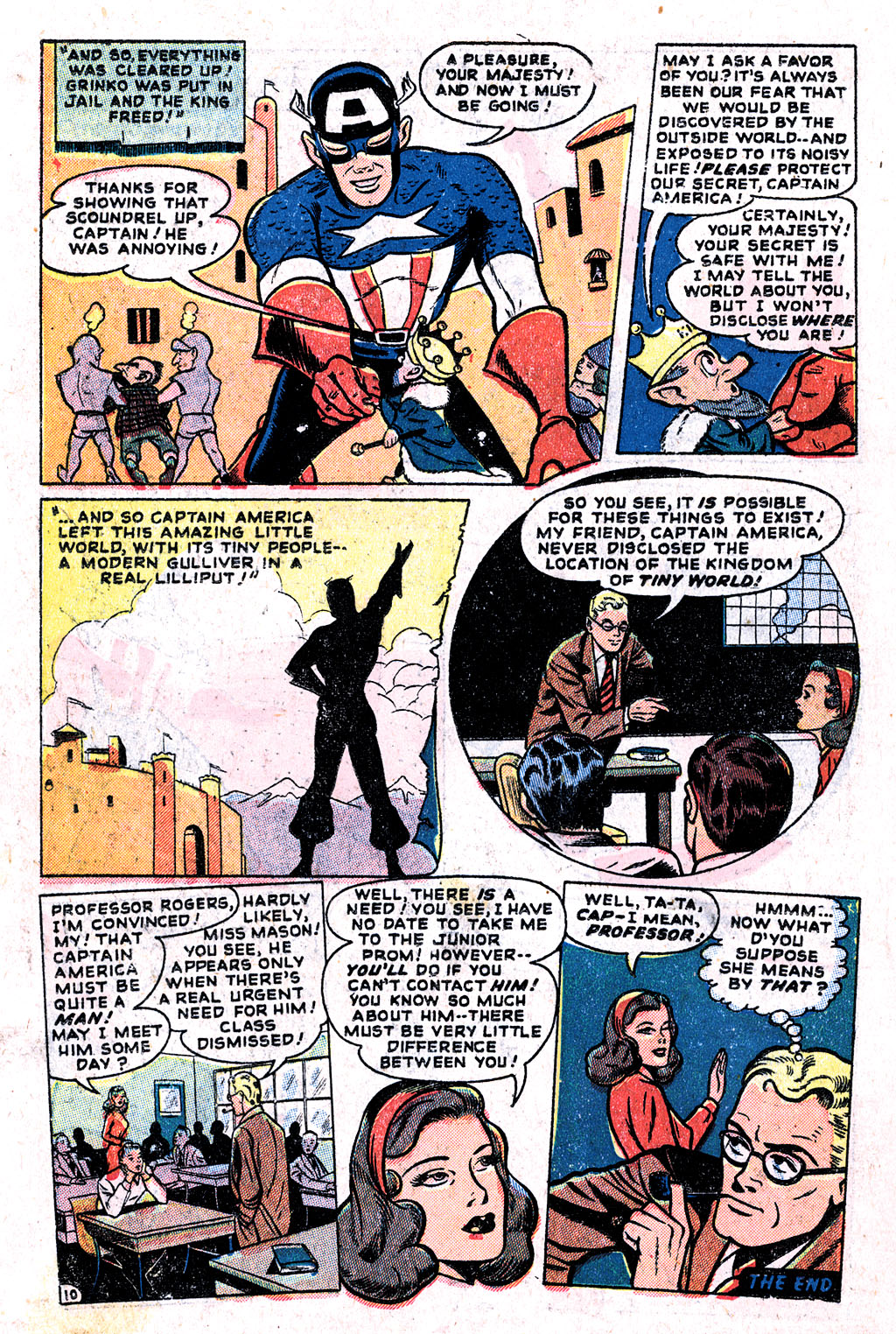 Read online Captain America Comics comic -  Issue #69 - 12