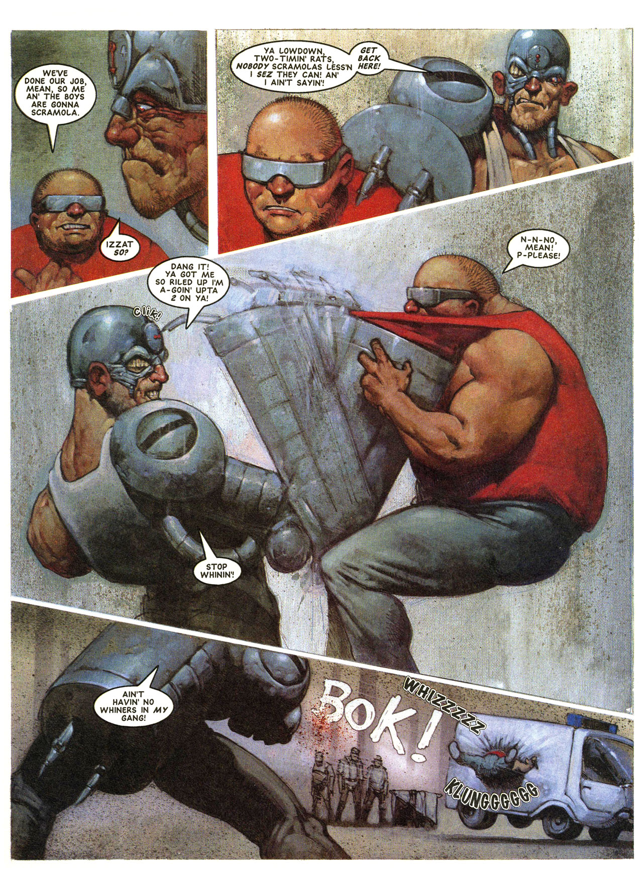 Read online Judge Dredd: The Megazine (vol. 2) comic -  Issue #66 - 24