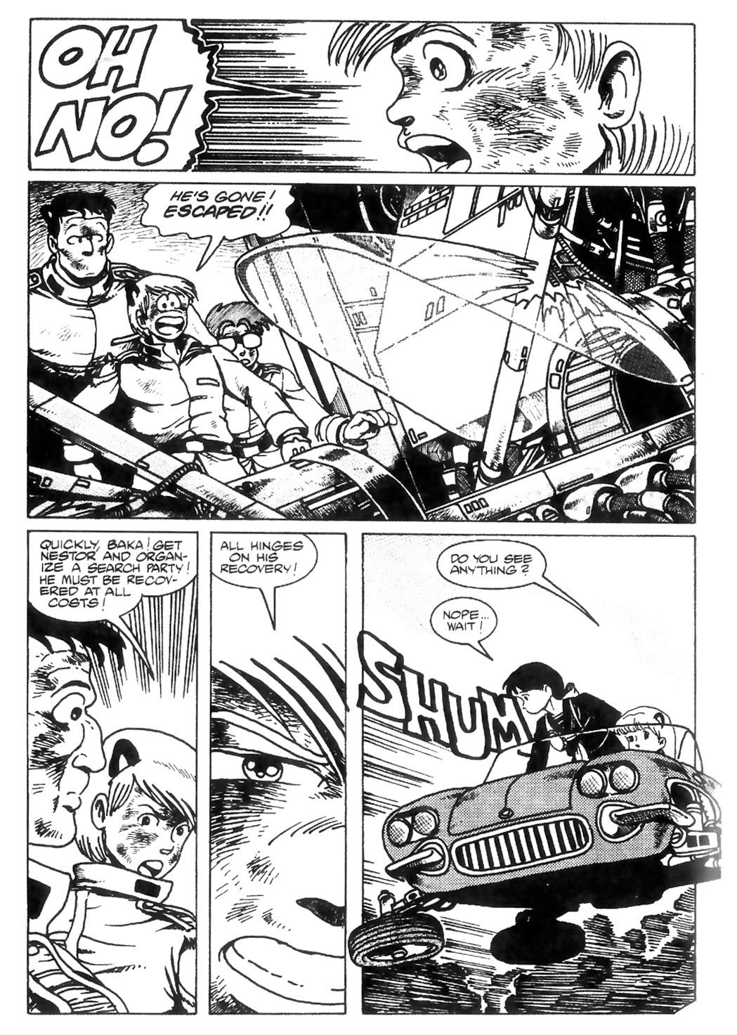 Read online Ninja High School: Beans, Steam & Automobiles comic -  Issue # TPB - 64