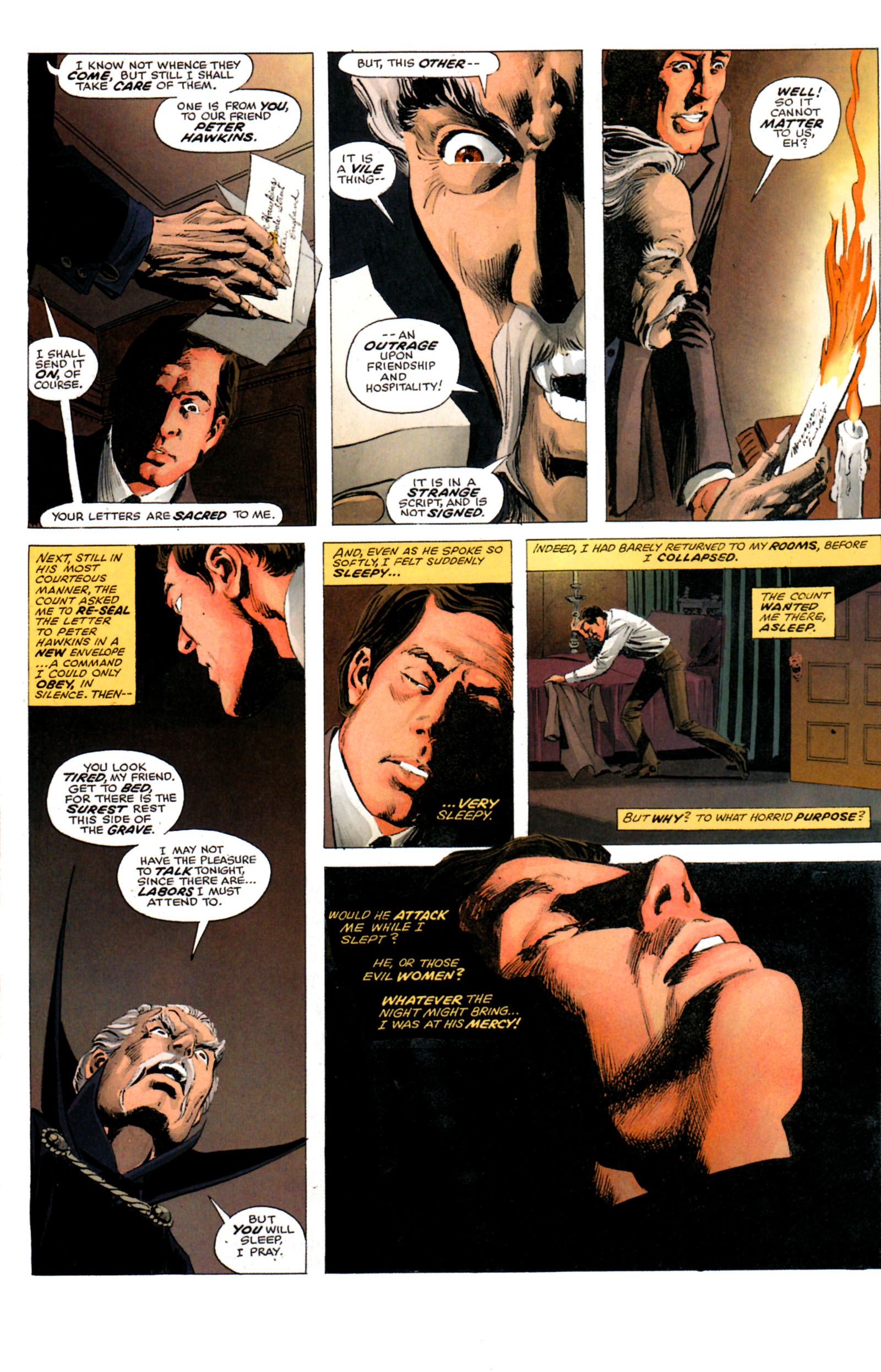 Read online Dracula comic -  Issue #1 - 34