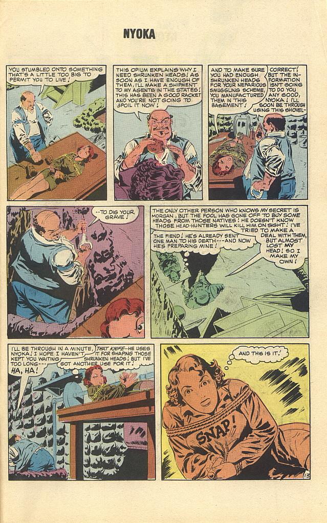 Read online The Further Adventures of Nyoka the Jungle Girl comic -  Issue #2 - 31