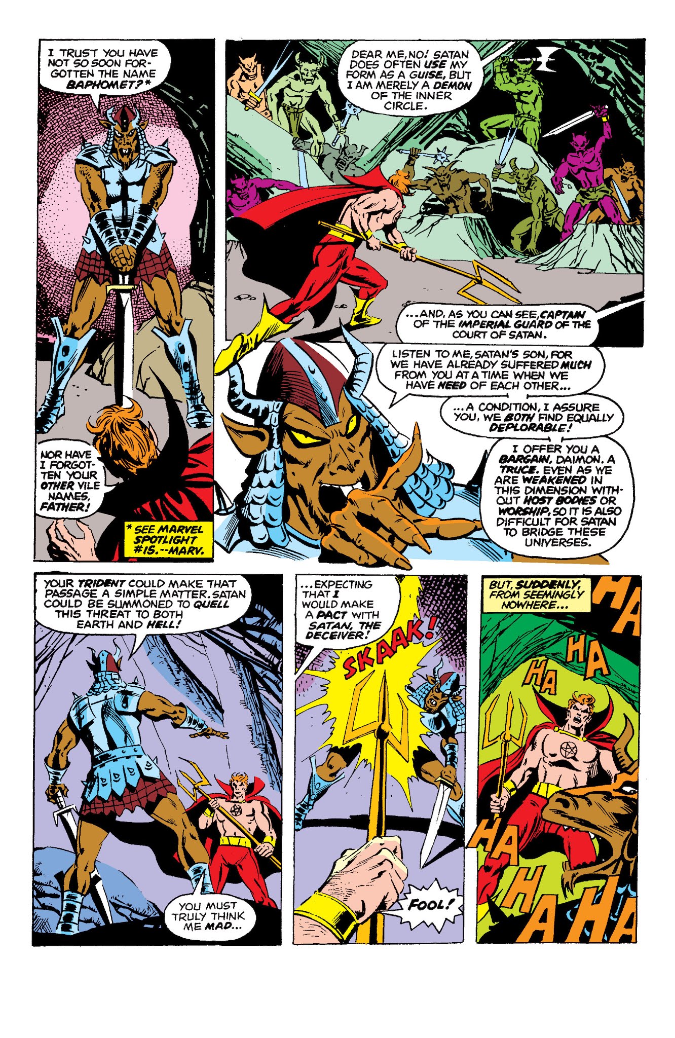 Read online Son of Satan Classic comic -  Issue # TPB (Part 4) - 46