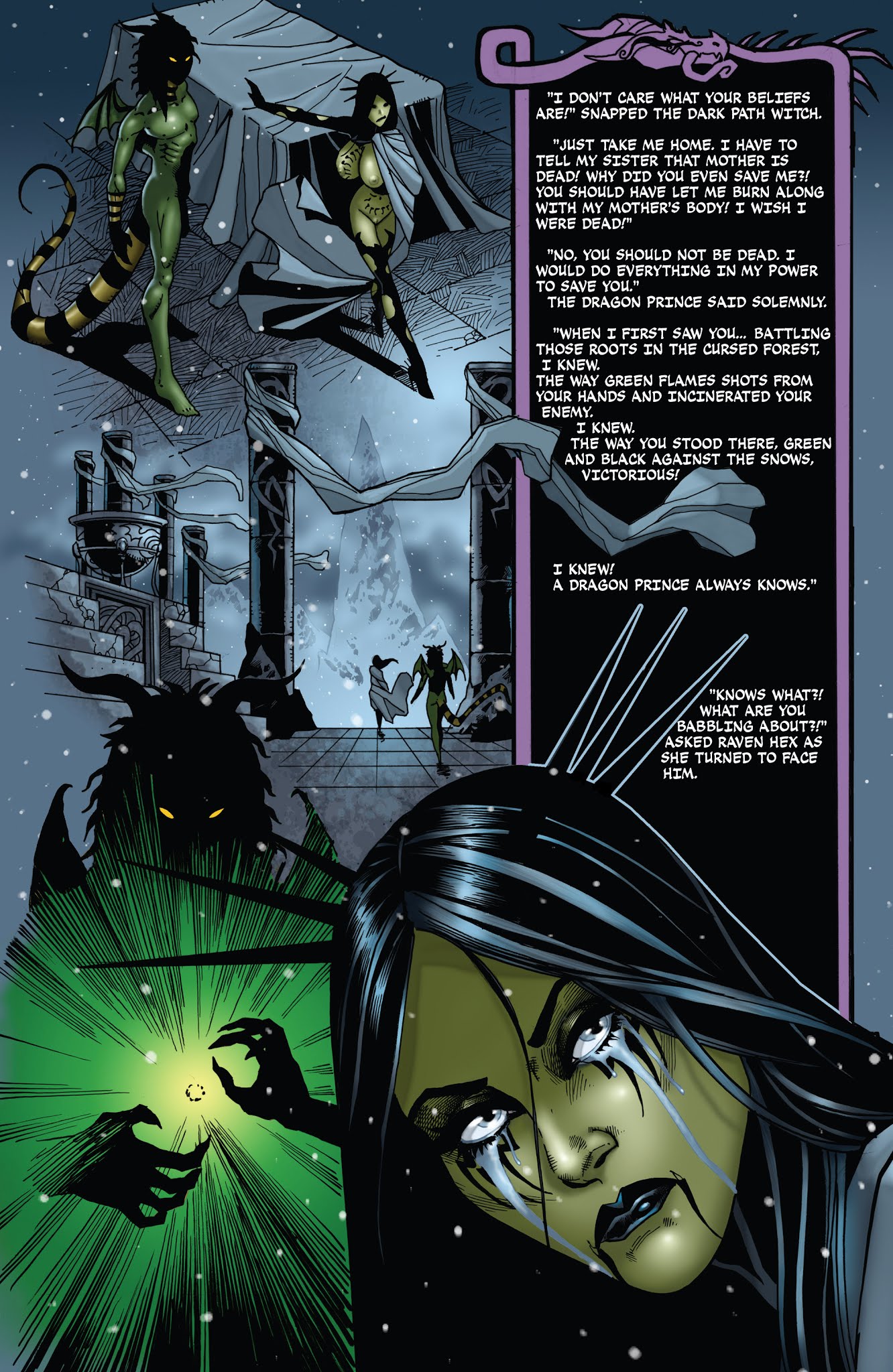 Read online Tarot: Witch of the Black Rose comic -  Issue #110 - 12