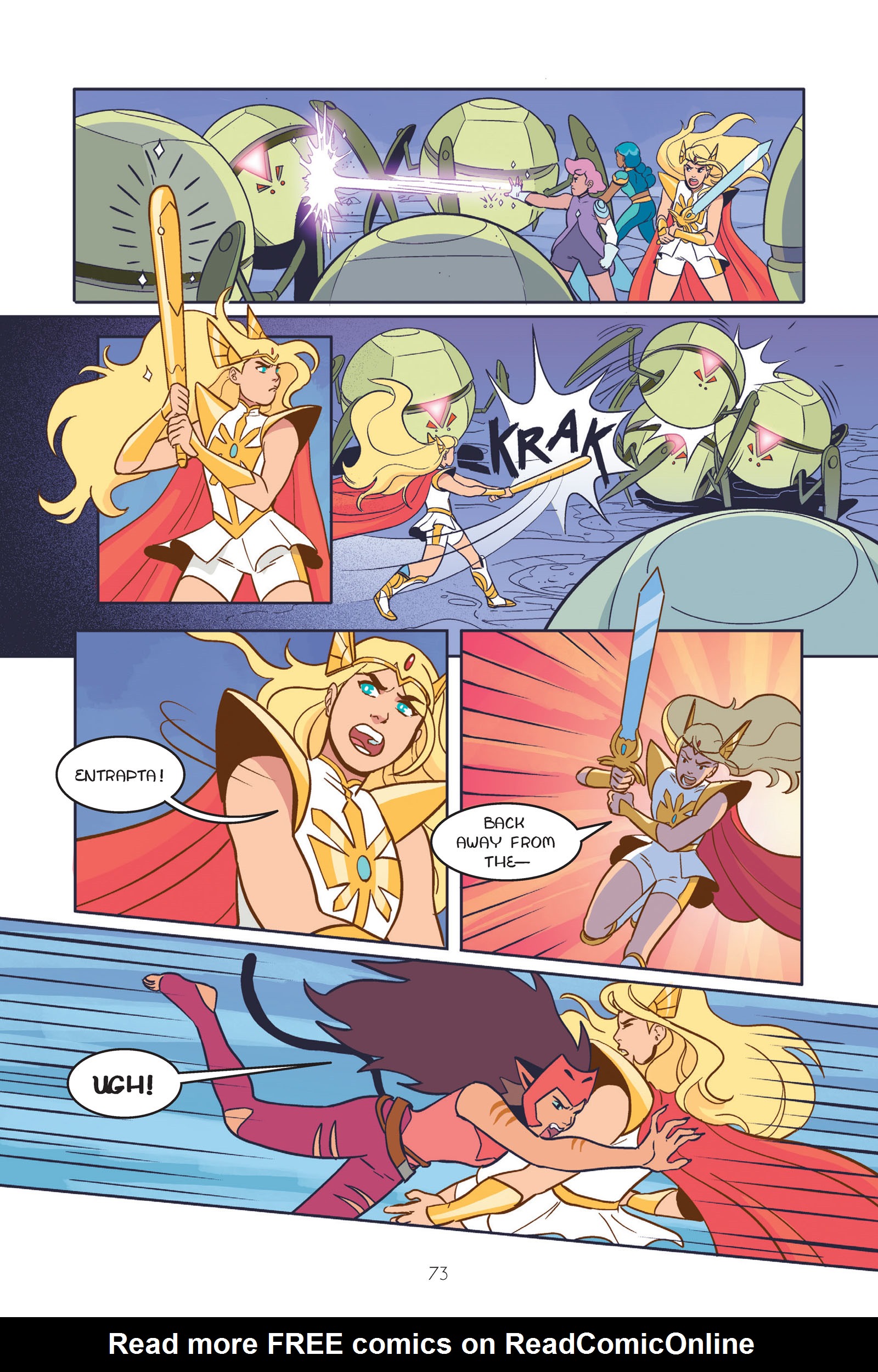 Read online She-Ra and the Princesses of Power: Legend of the Fire Princess comic -  Issue # TPB - 75
