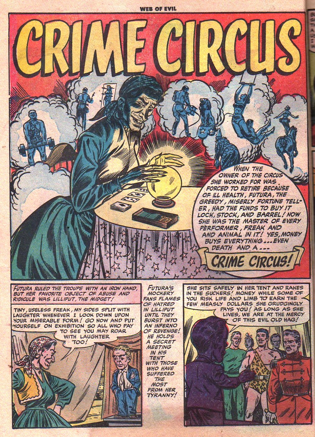 Read online Web of Evil comic -  Issue #4 - 12