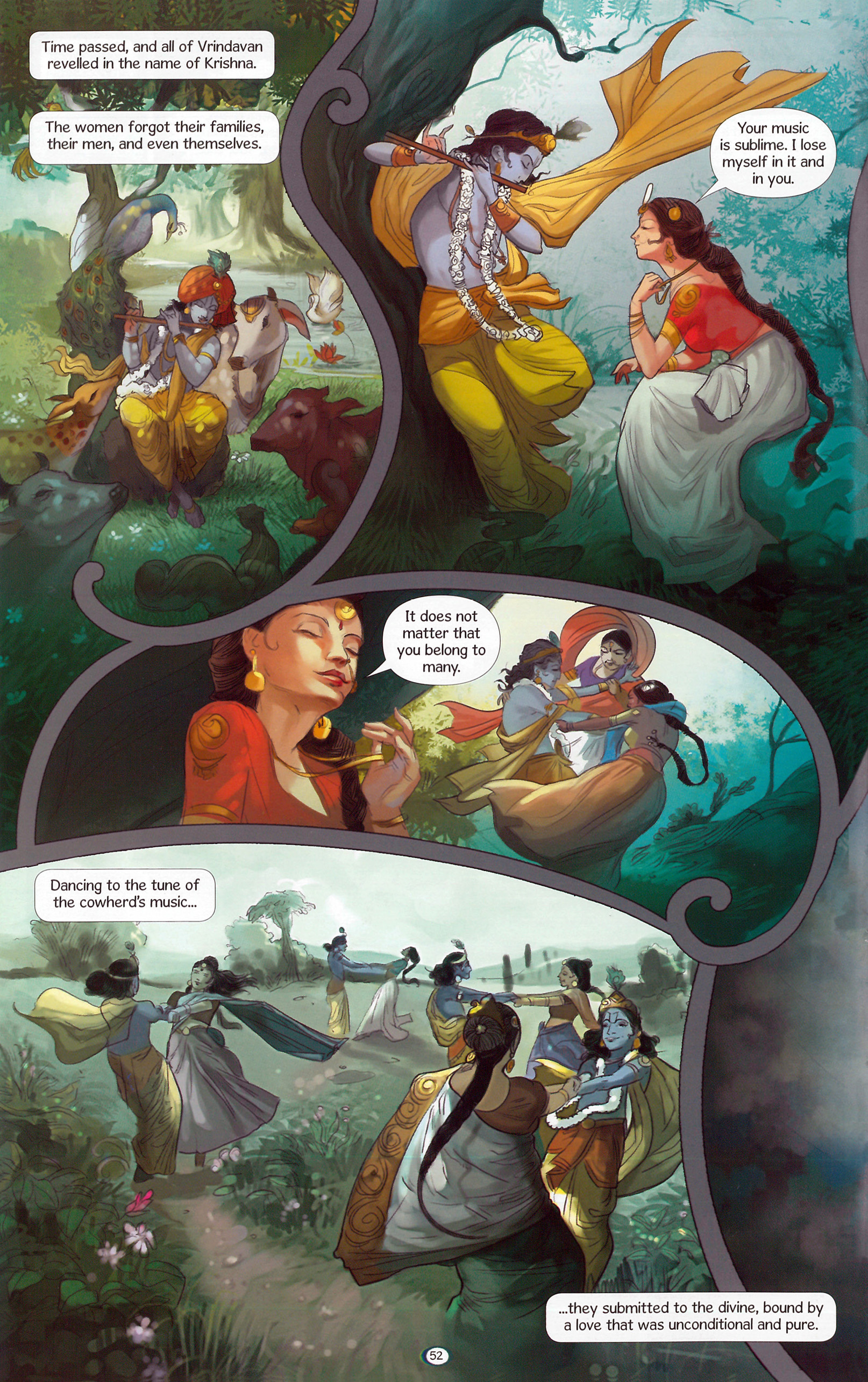 Read online Krishna: Defender of Dharma comic -  Issue # TPB (Part 1) - 54