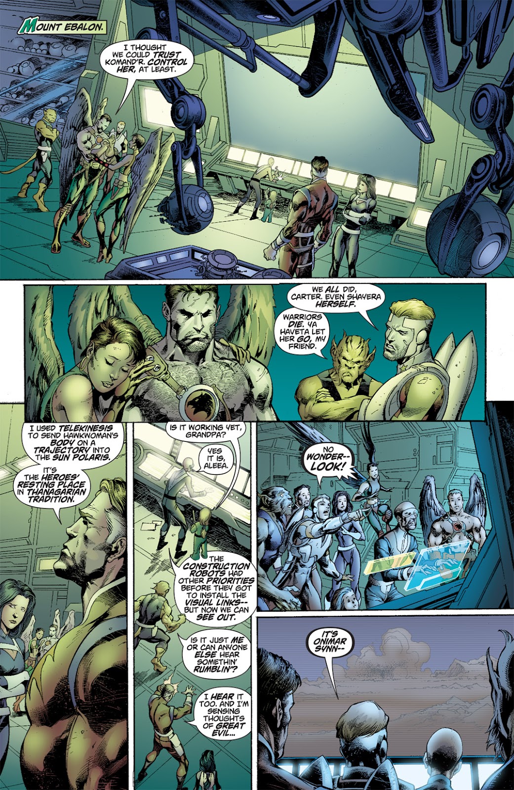 Rann/Thanagar War issue 5 - Page 19