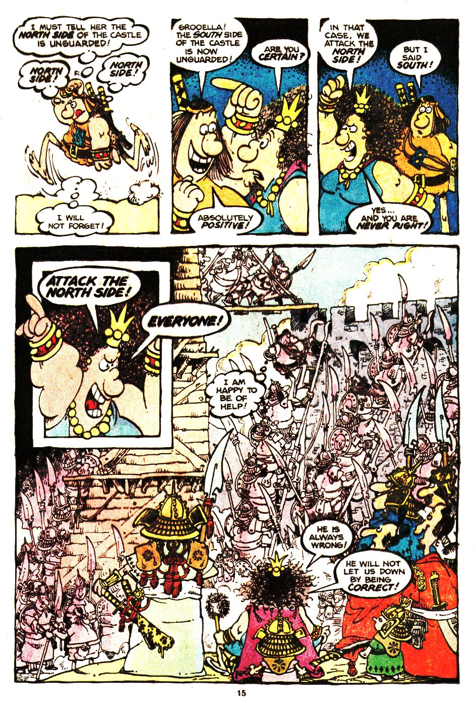 Read online Sergio Aragonés Groo the Wanderer comic -  Issue #20 - 15