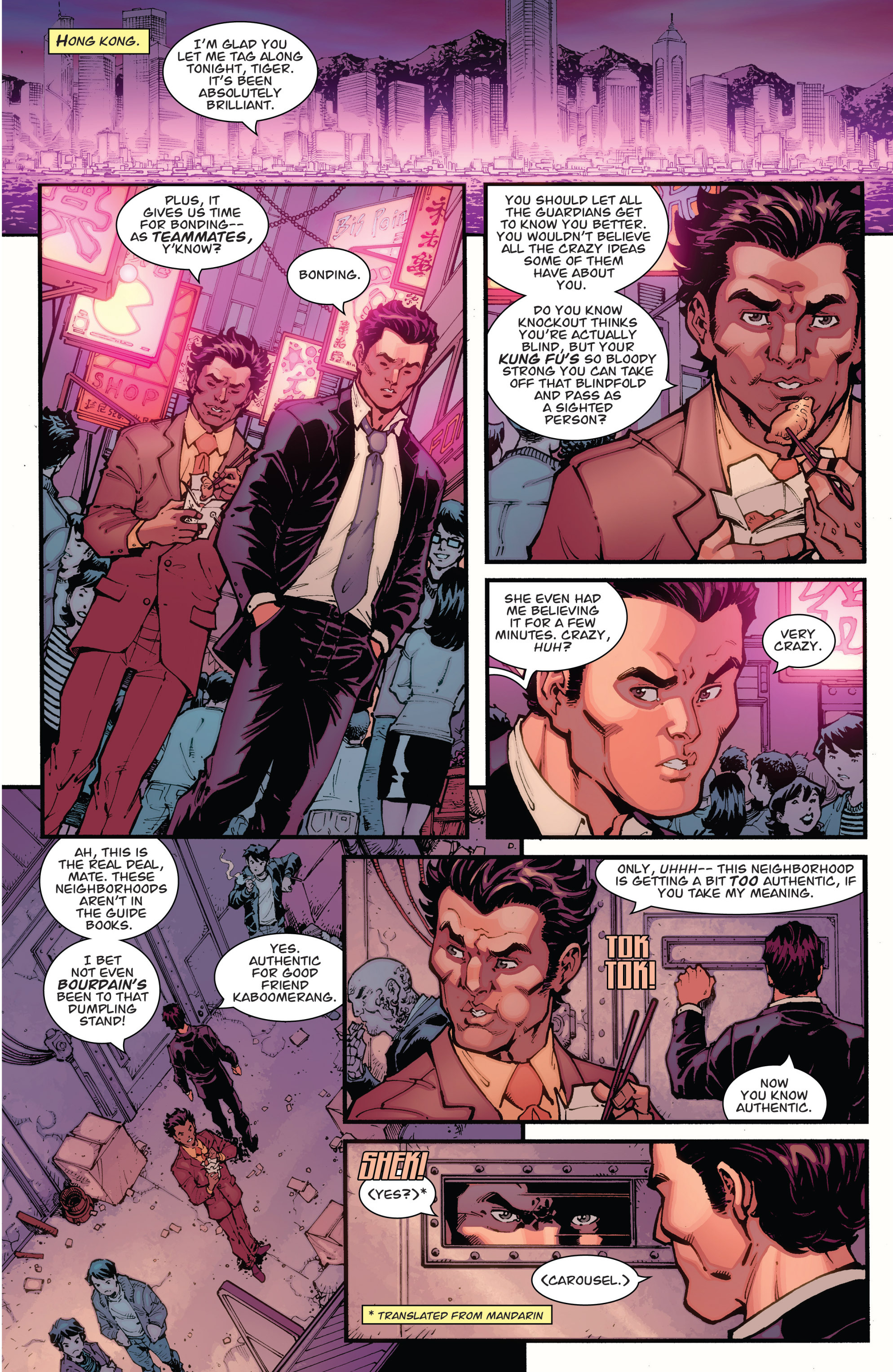 Read online Guarding the Globe (2012) comic -  Issue # _TPB - 12