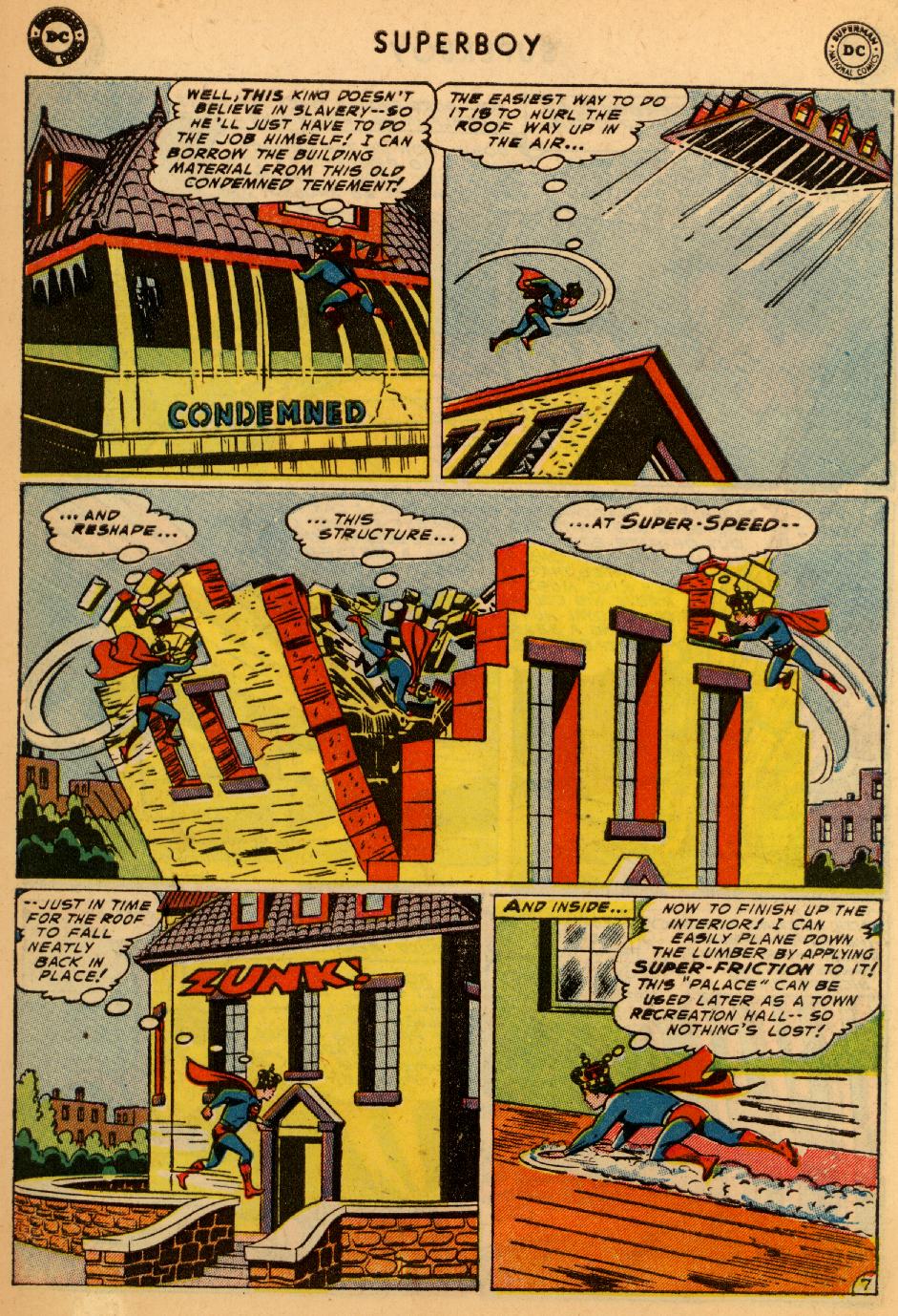 Read online Superboy (1949) comic -  Issue #32 - 33