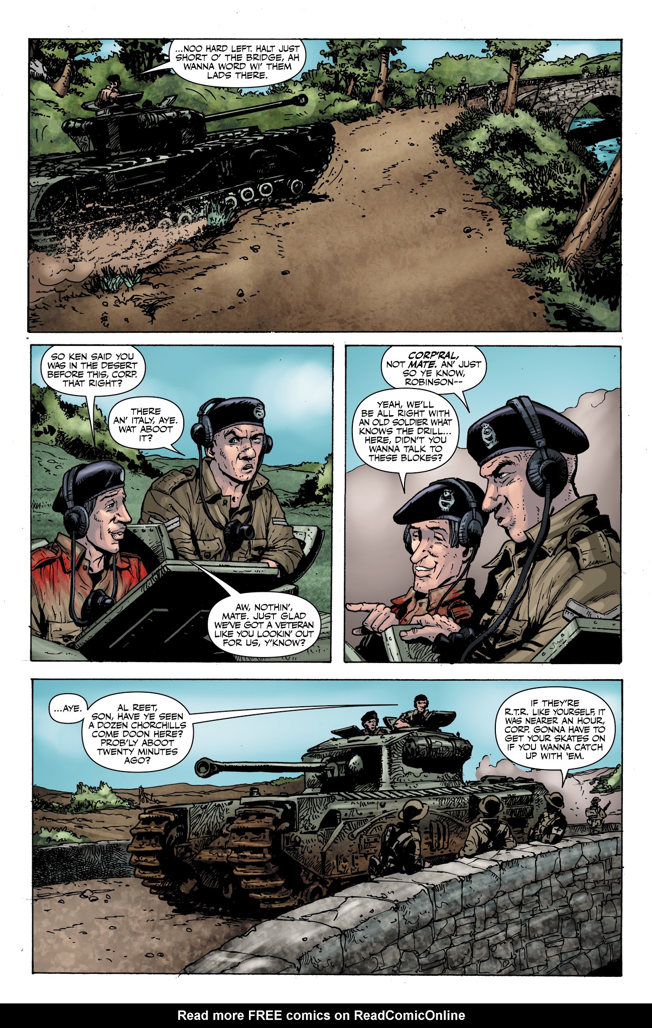 Read online Battlefields: The Tankies comic -  Issue # TPB - 26