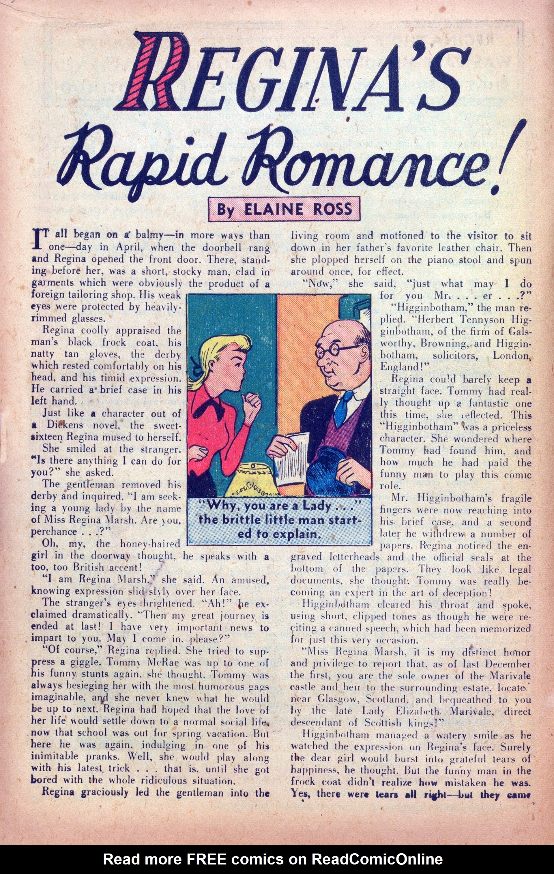 Read online Junior Miss (1947) comic -  Issue #35 - 12