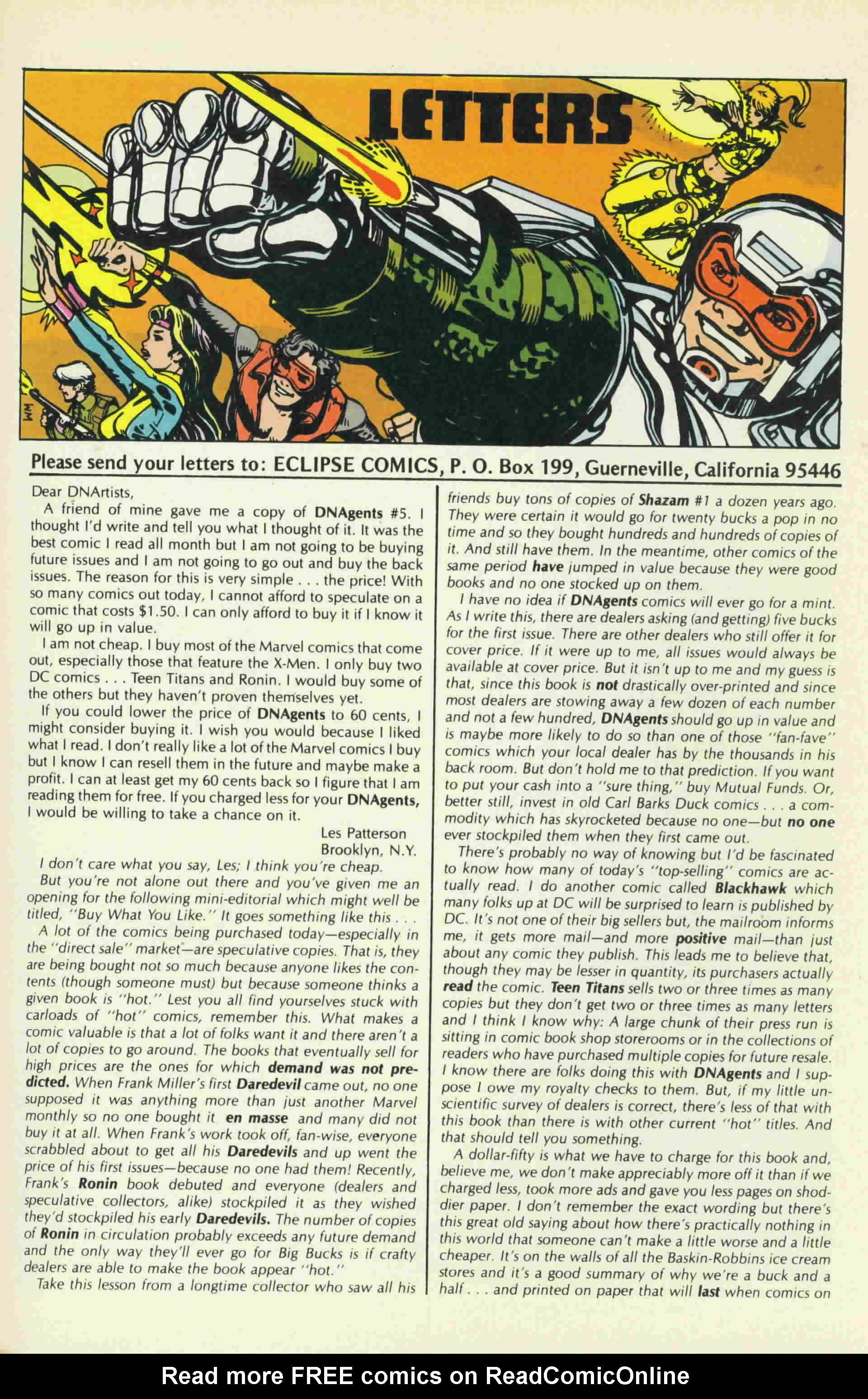 Read online DNAgents comic -  Issue #8 - 24