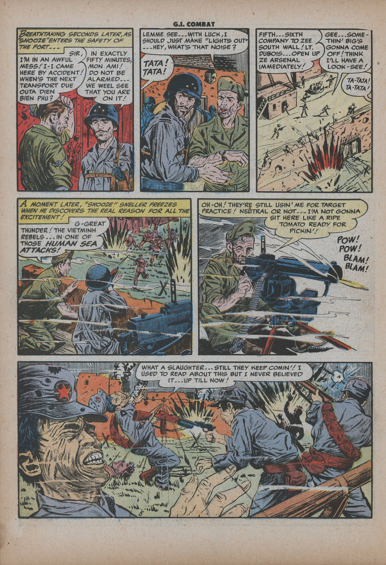 Read online G.I. Combat (1952) comic -  Issue #18 - 17