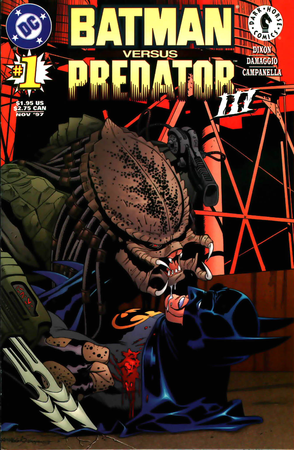 Read online Batman/Predator III comic -  Issue #1 - 1