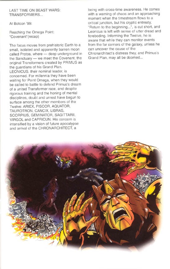 Read online Tales from the Transformers: Beast Wars: Reaching the Omega Point comic -  Issue # Full - 11