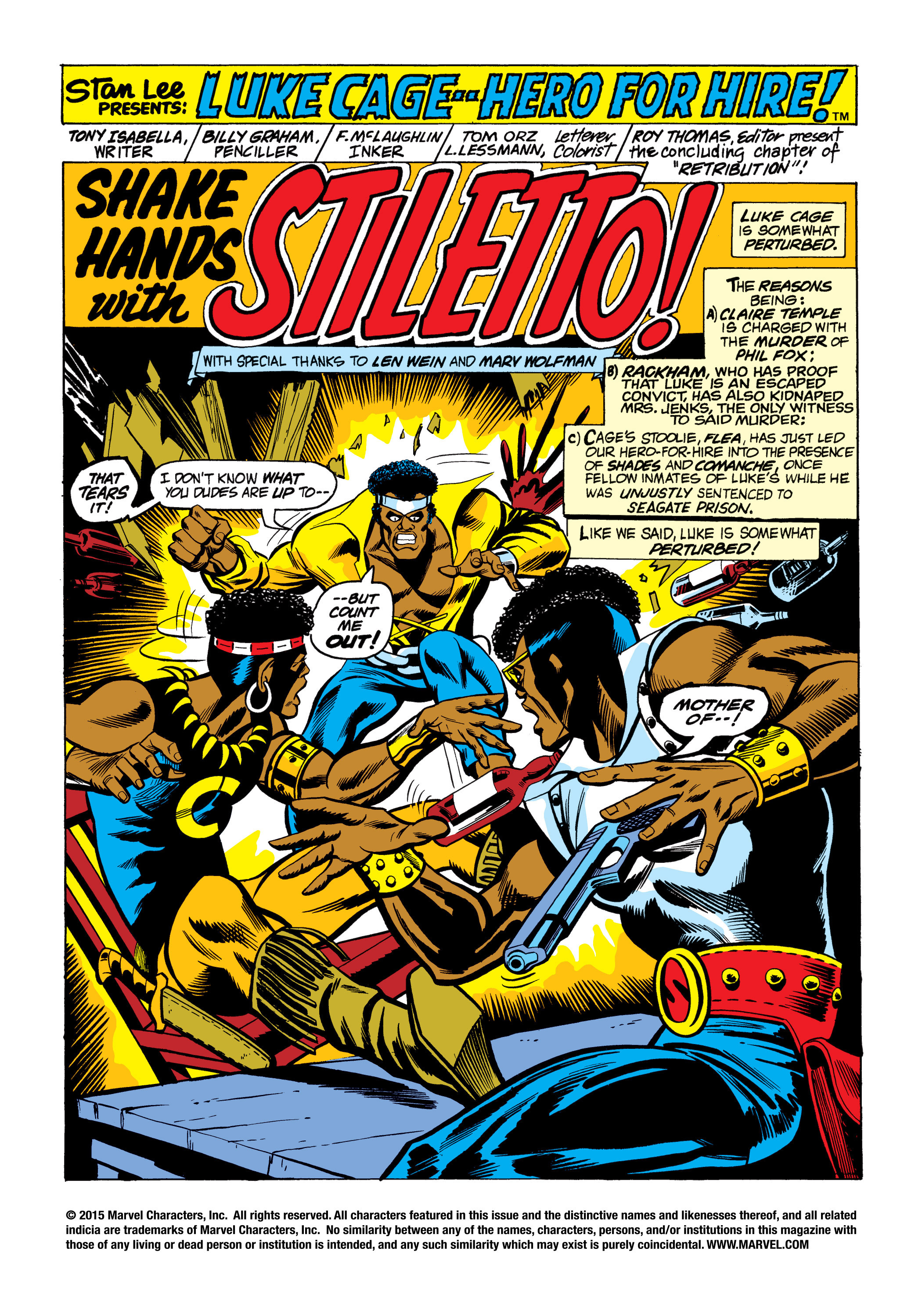Read online Marvel Masterworks: Luke Cage, Hero For Hire comic -  Issue # TPB (Part 4) - 12
