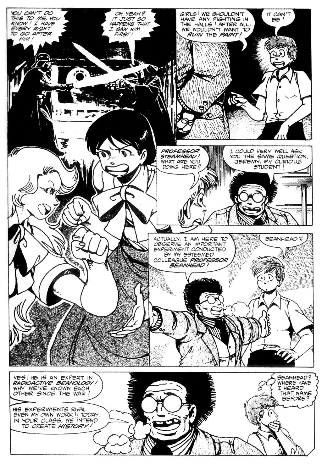 Read online Ninja High School (1986) comic -  Issue #8 - 18