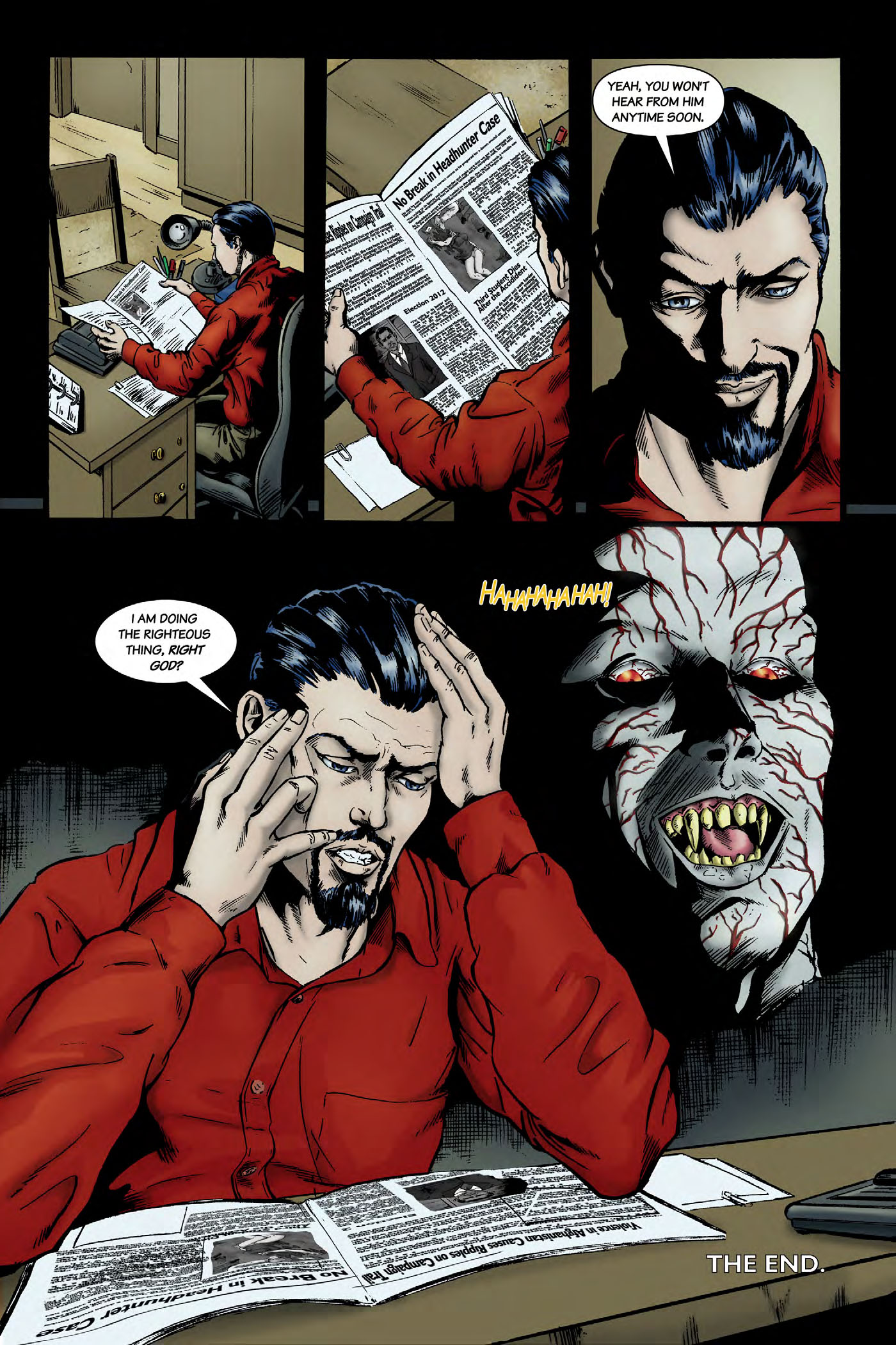 Read online Kung Fu Satanist comic -  Issue #1 - 26