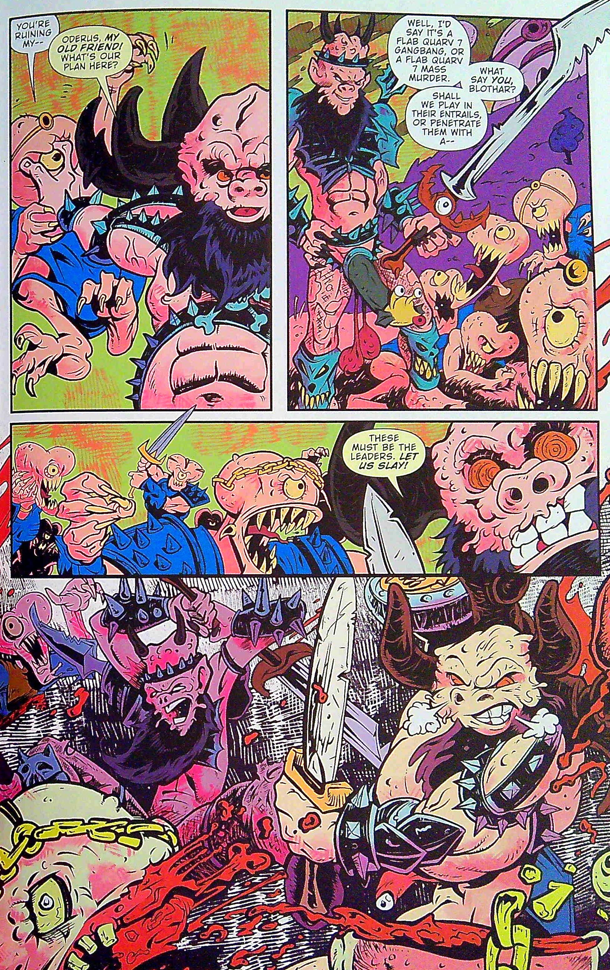 Read online GWAR: The Enormogantic Fail comic -  Issue # TPB - 25