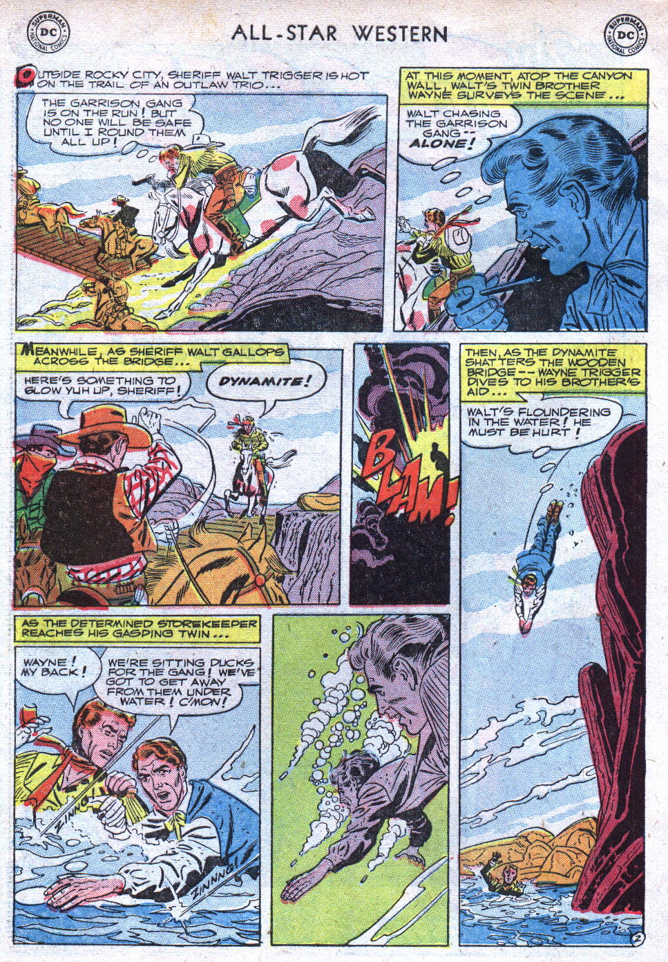 Read online All-Star Western (1951) comic -  Issue #67 - 4