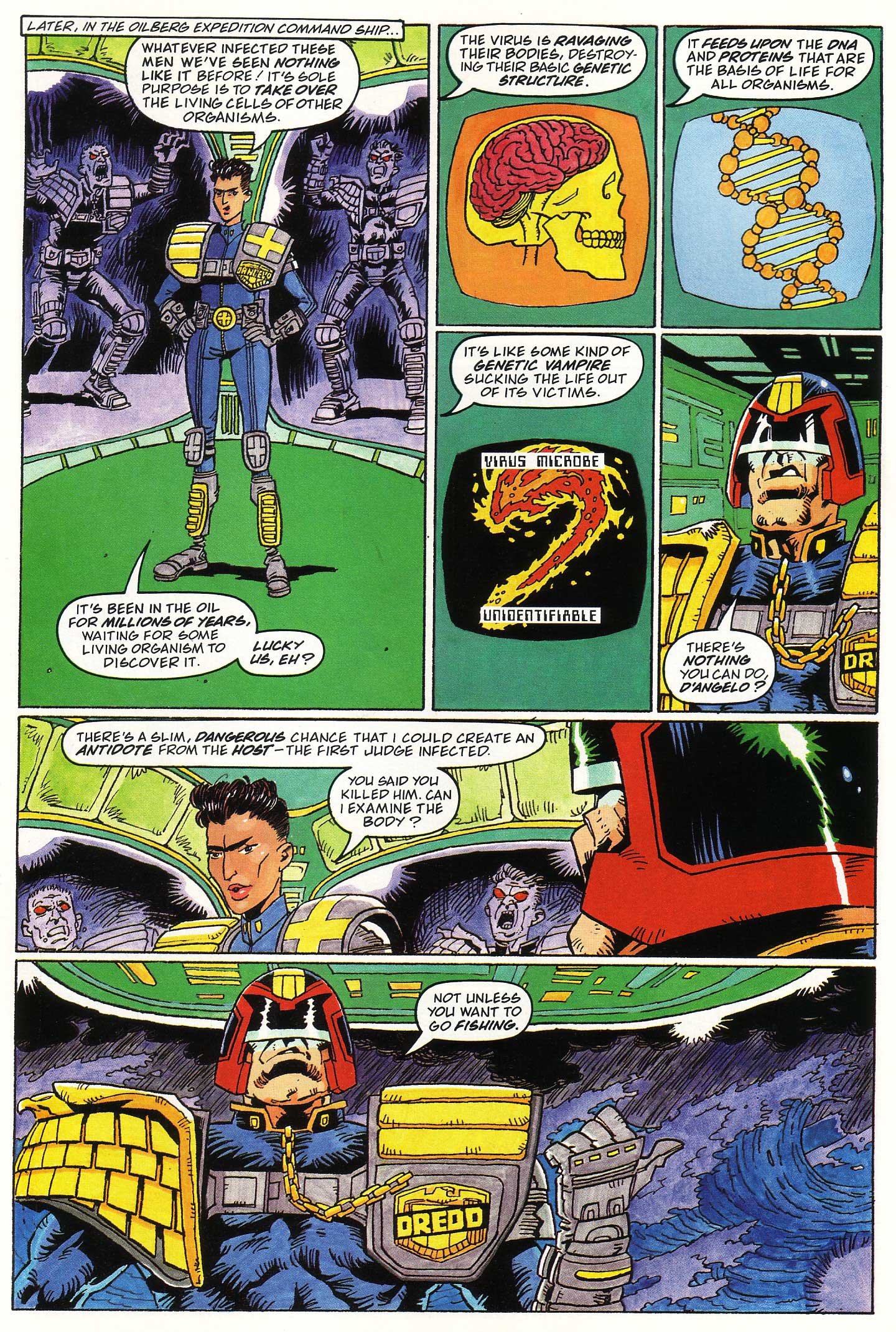 Read online Judge Dredd Lawman of the Future comic -  Issue #13 - 10