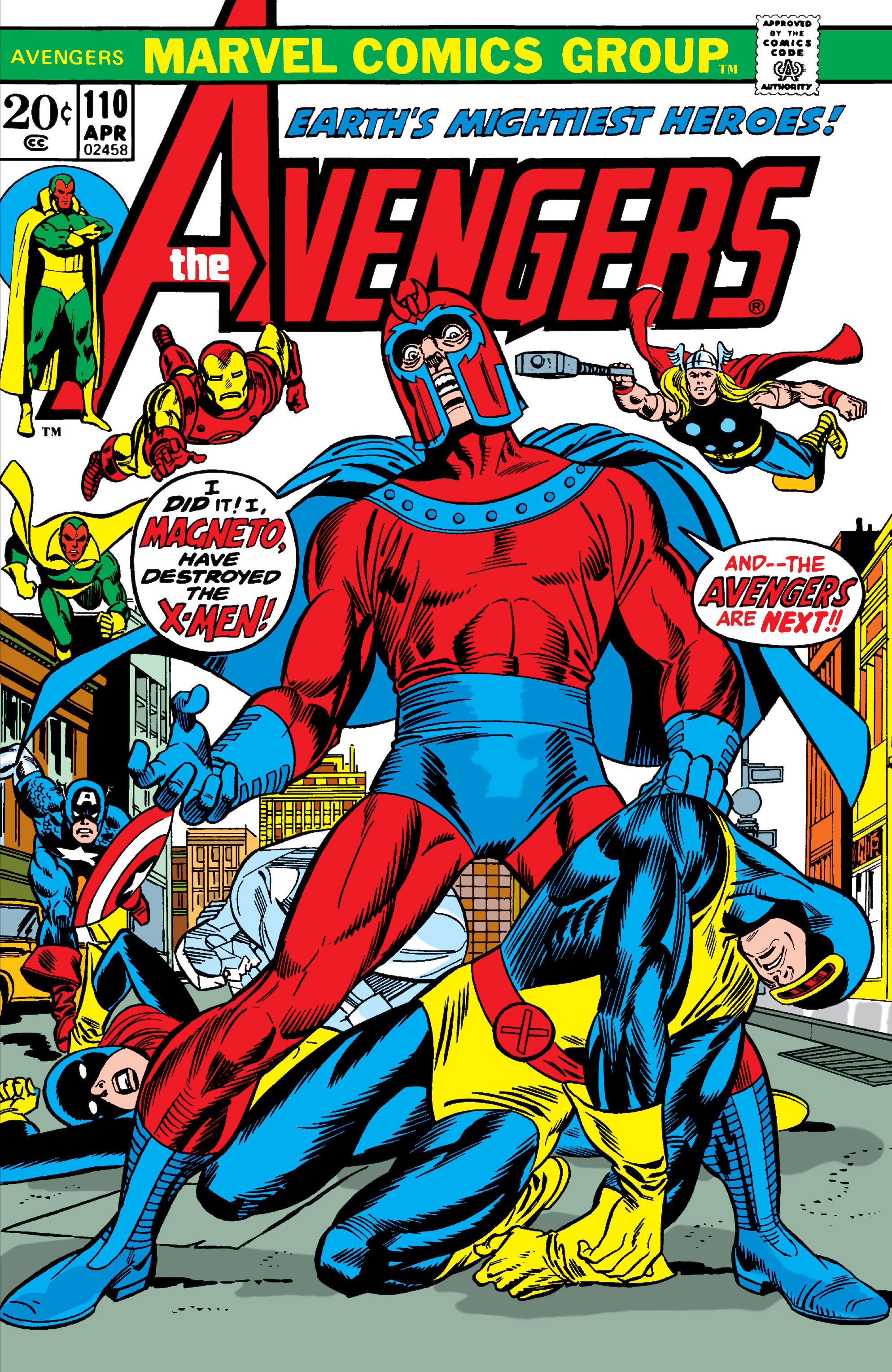 Read online Marvel Masterworks: The Avengers comic -  Issue # TPB 11 (Part 2) - 98