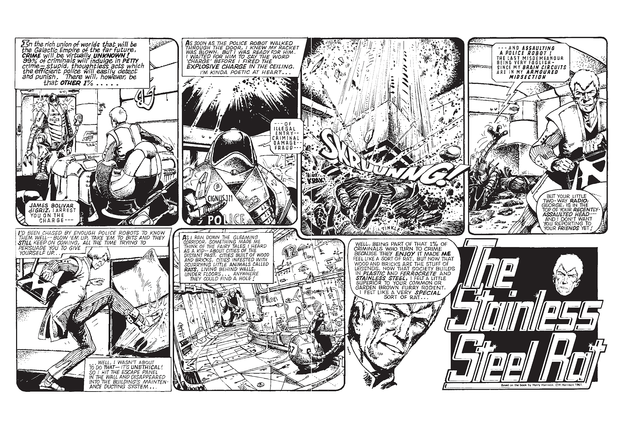 Read online The Stainless Steel Rat comic -  Issue # TPB - 7