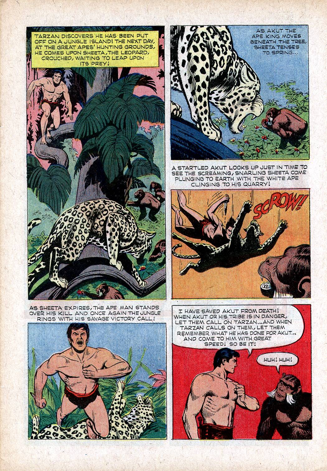 Read online Tarzan (1962) comic -  Issue #157 - 6