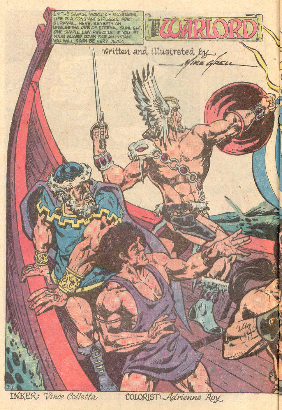 Read online Warlord (1976) comic -  Issue #24 - 3