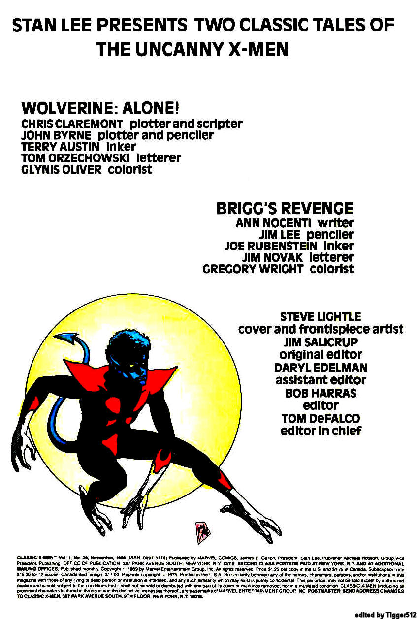 Classic X-Men Issue #39 #39 - English 2