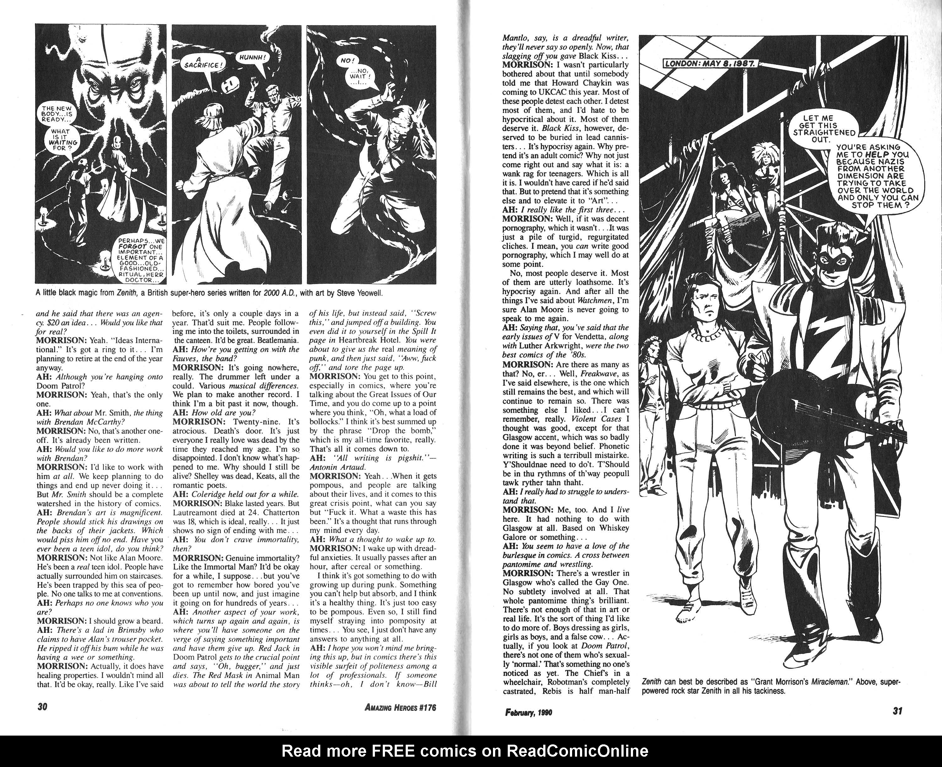 Read online Amazing Heroes comic -  Issue #176 - 16