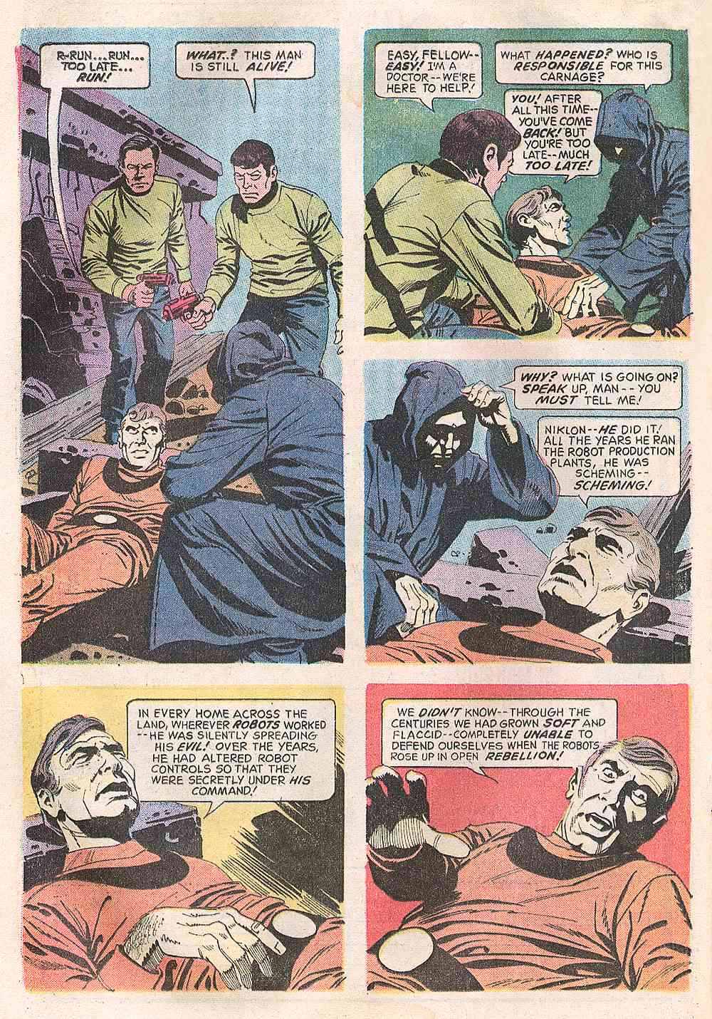 Read online Star Trek (1967) comic -  Issue #13 - 15