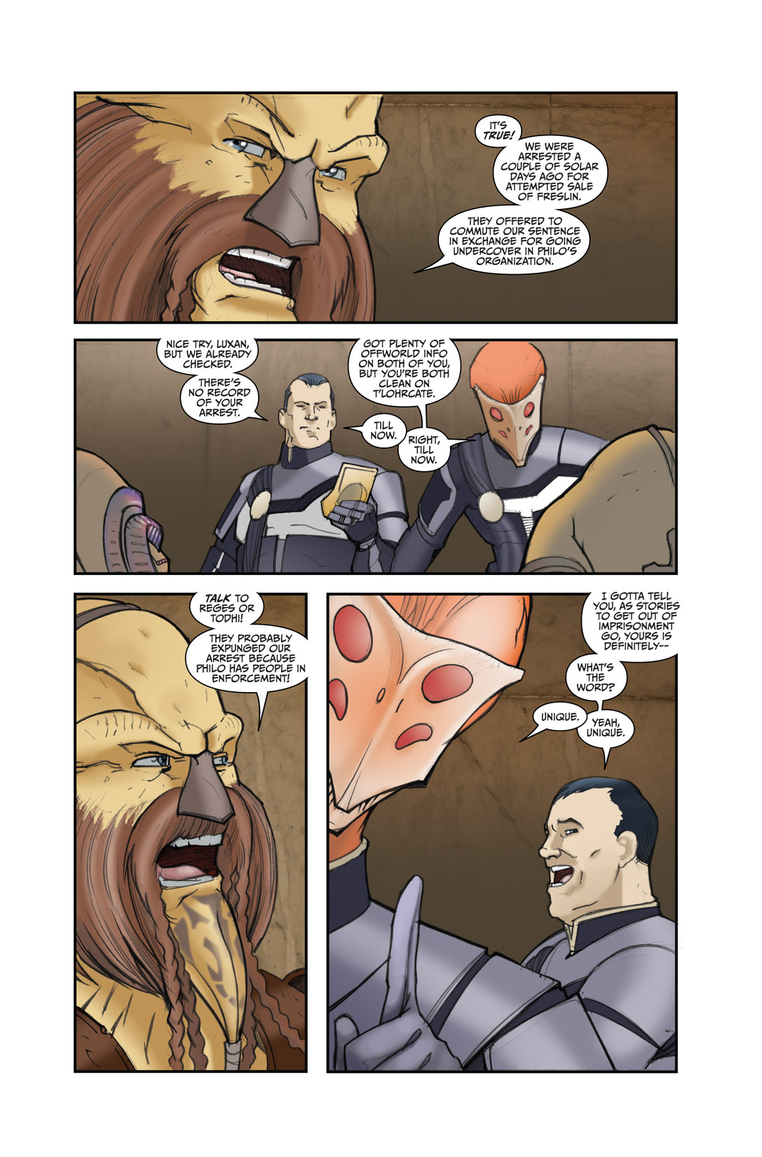 Read online Farscape: D'Argo's Quest comic -  Issue #4 - 6