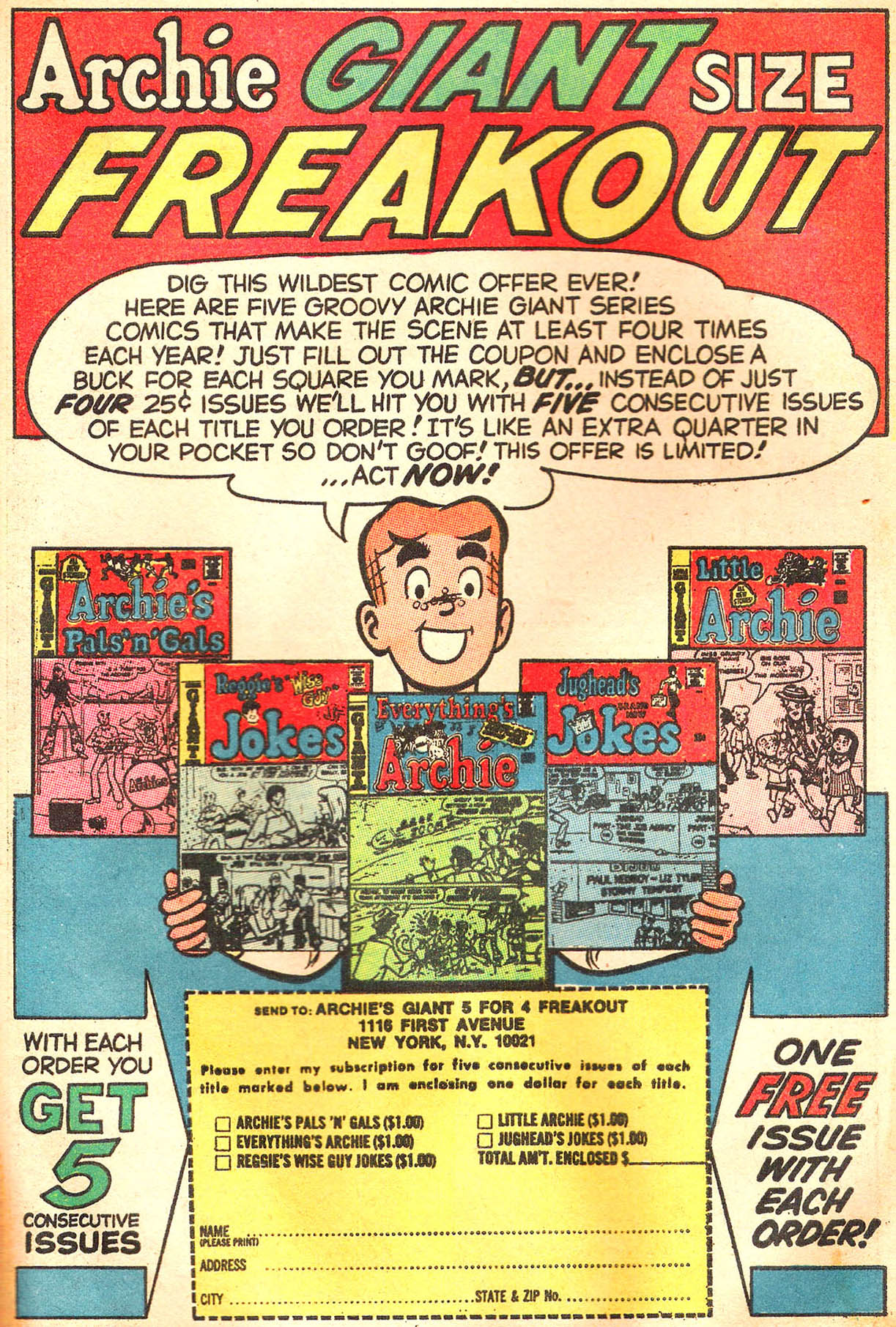 Read online Archie Giant Series Magazine comic -  Issue #168 - 31