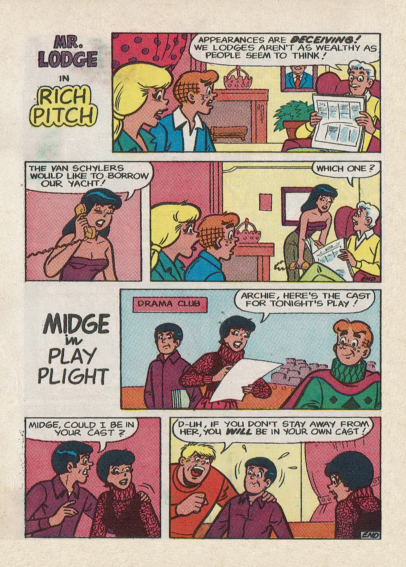 Read online Jughead Jones Comics Digest comic -  Issue #60 - 90