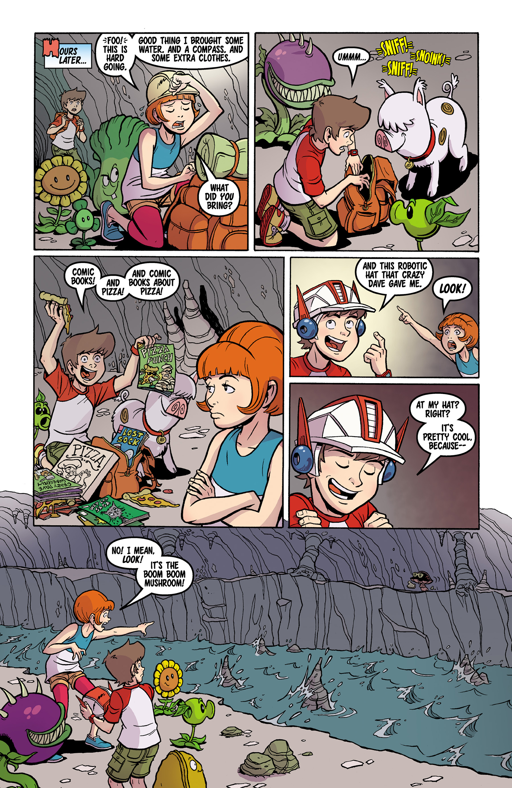 Read online Plants vs. Zombies: Boom Boom Mushroom comic -  Issue #11 - 4