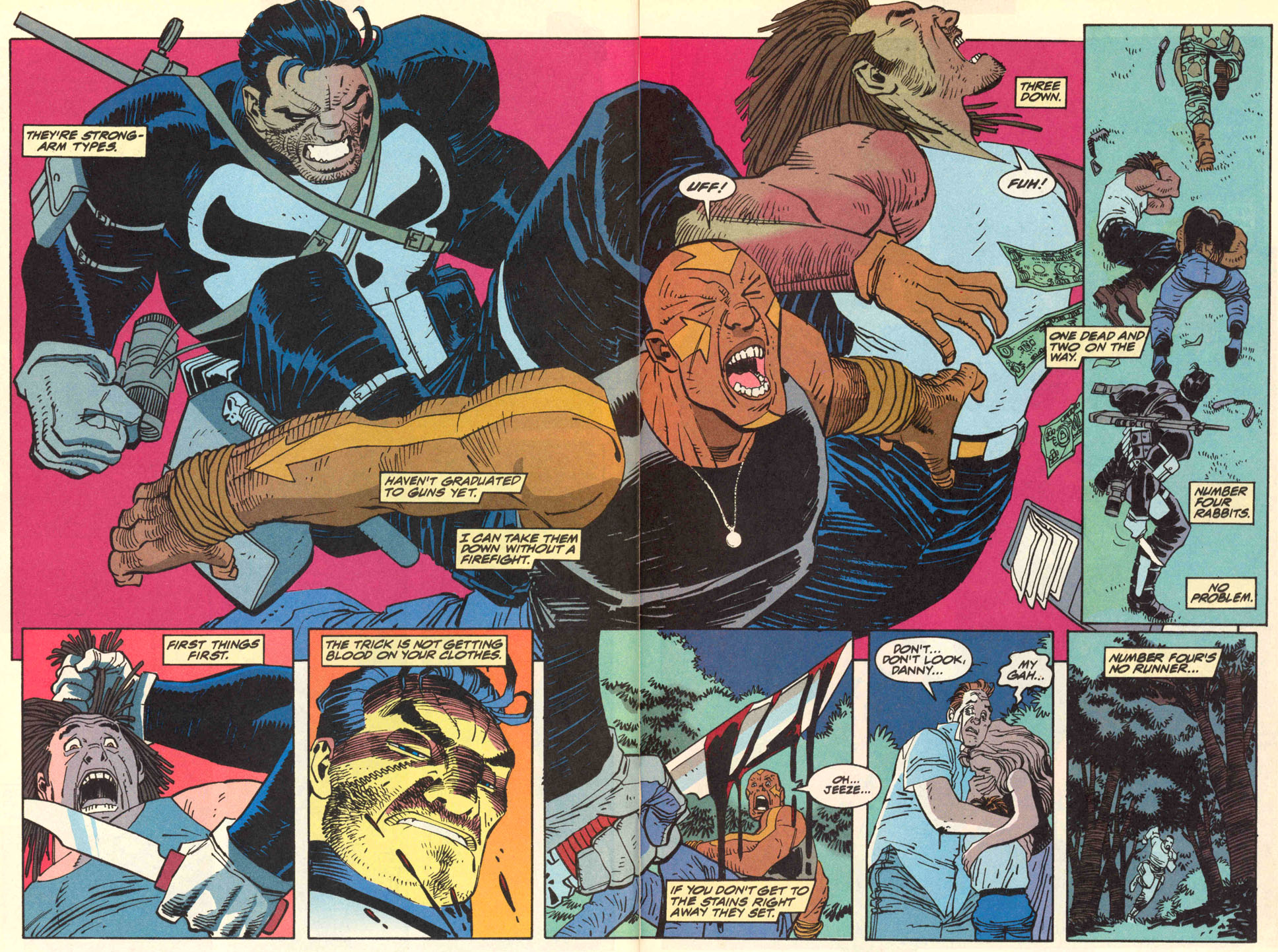 Read online The Punisher War Zone comic -  Issue #7 - 9