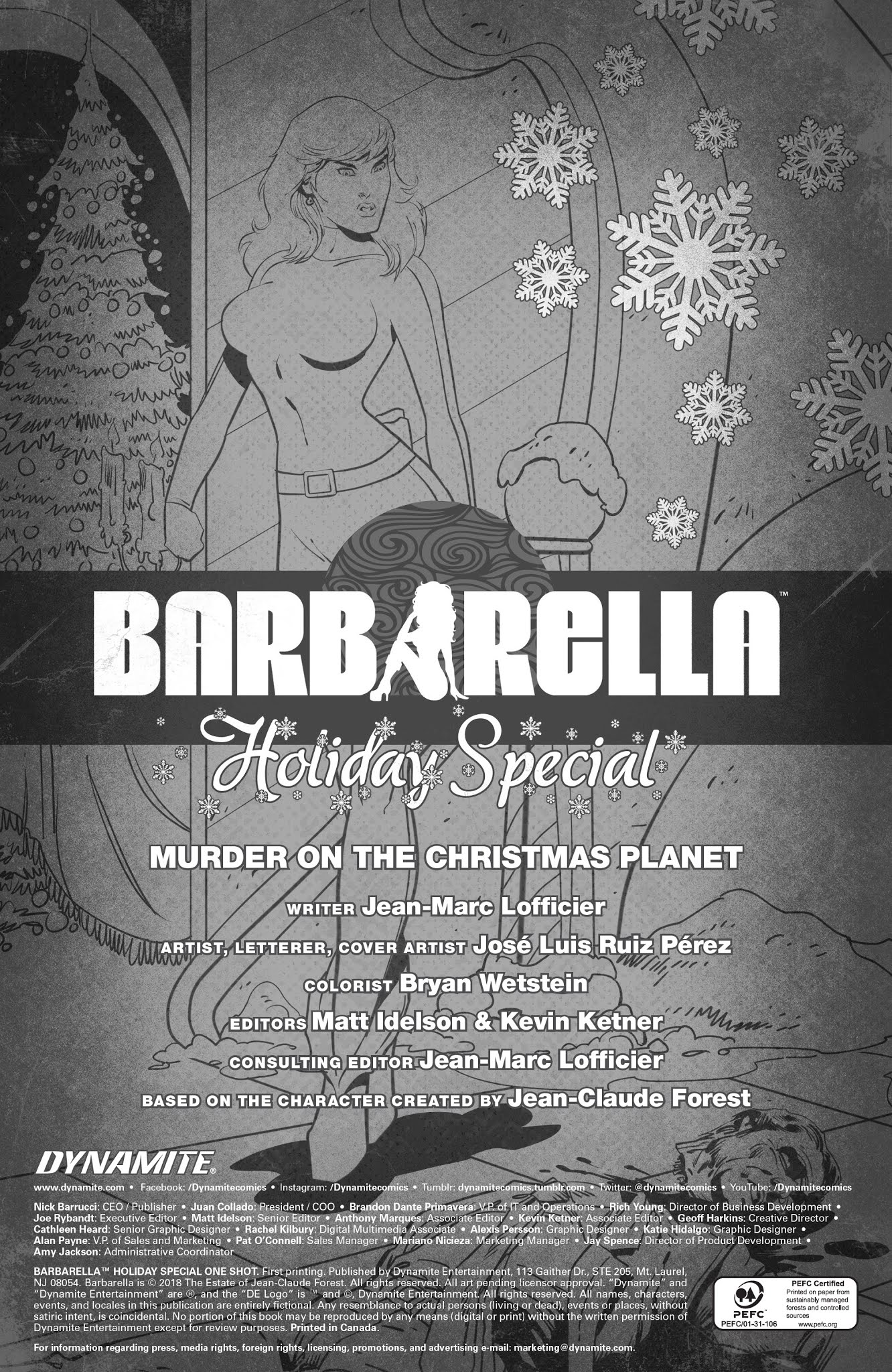 Read online Barbarella Holiday Special comic -  Issue # Full - 2
