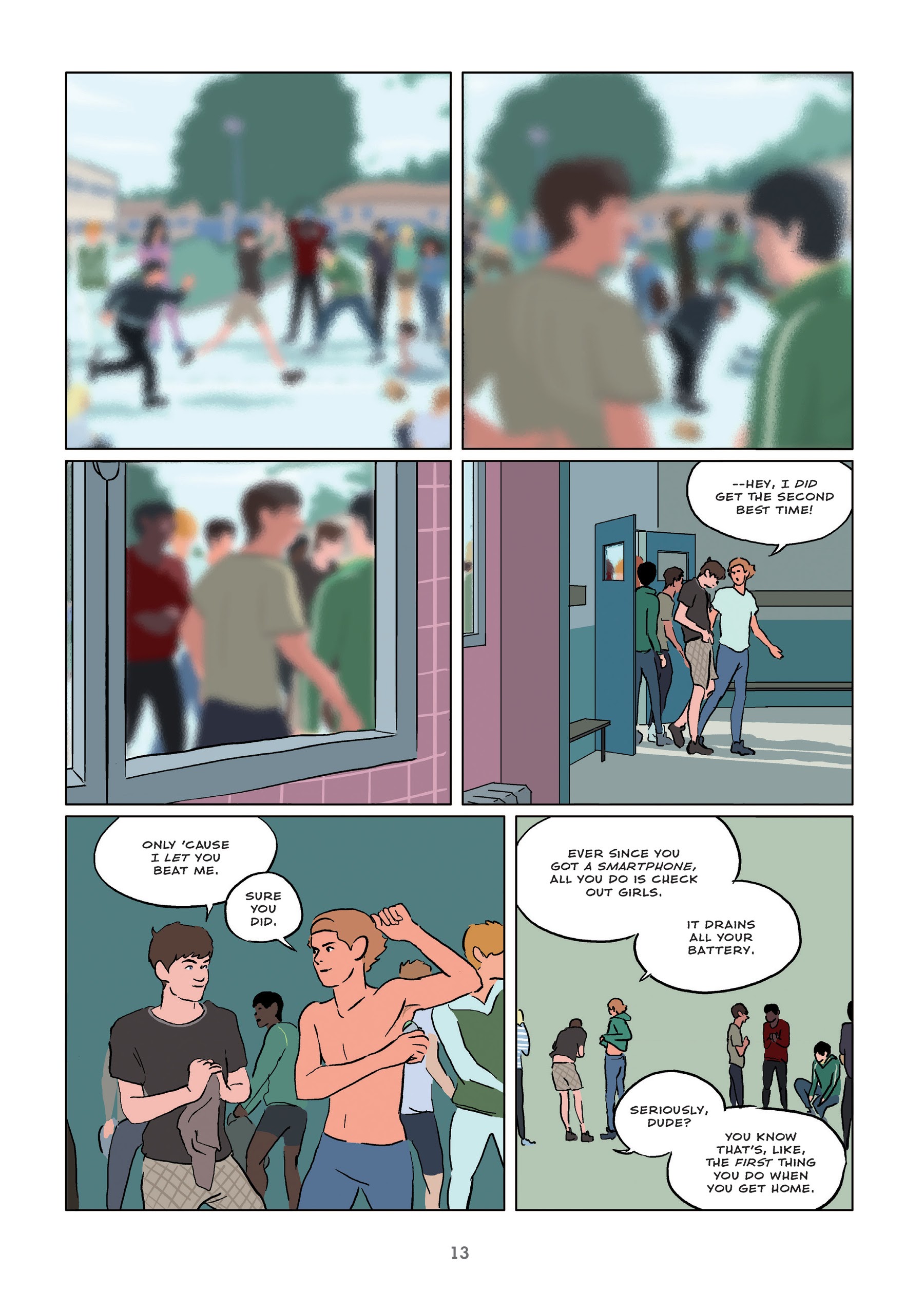 Read online The Locker Room comic -  Issue # TPB - 14