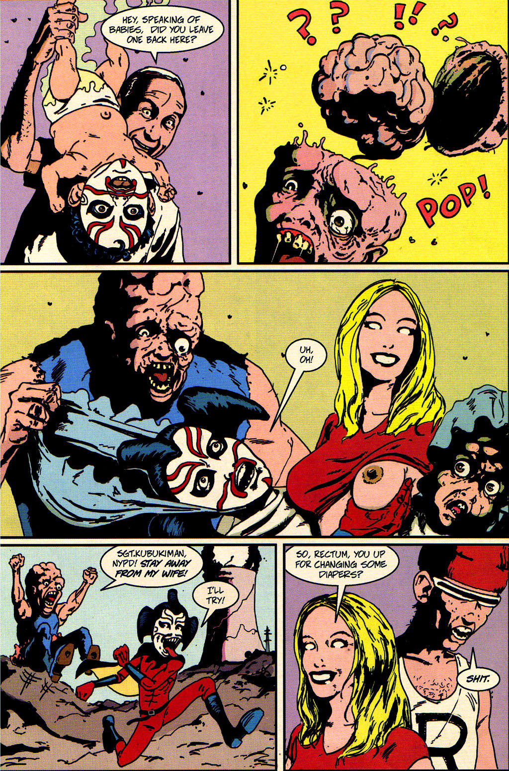 Read online Lloyd Kaufman Presents: The Toxic Avenger and Other Tromatic Tales comic -  Issue # TPB (Part 1) - 90