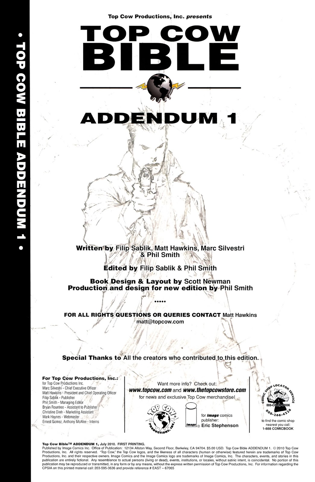 Top Cow Bible Addendum issue Full - Page 2