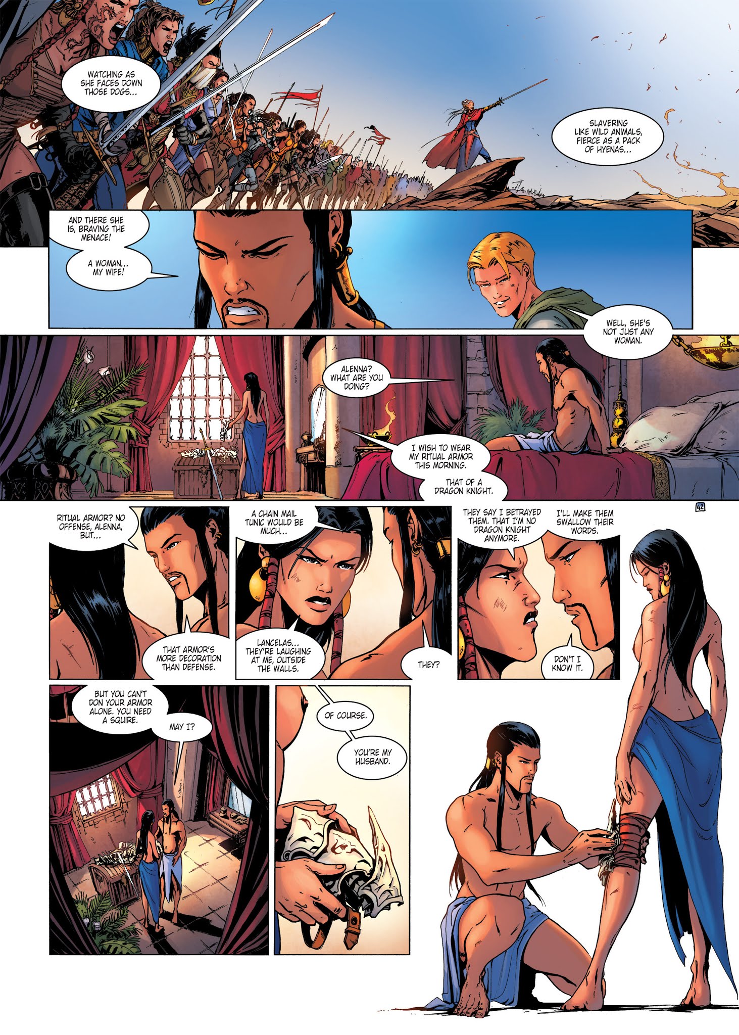 Read online Chronicles of the Dragon Knights comic -  Issue #13 - 44